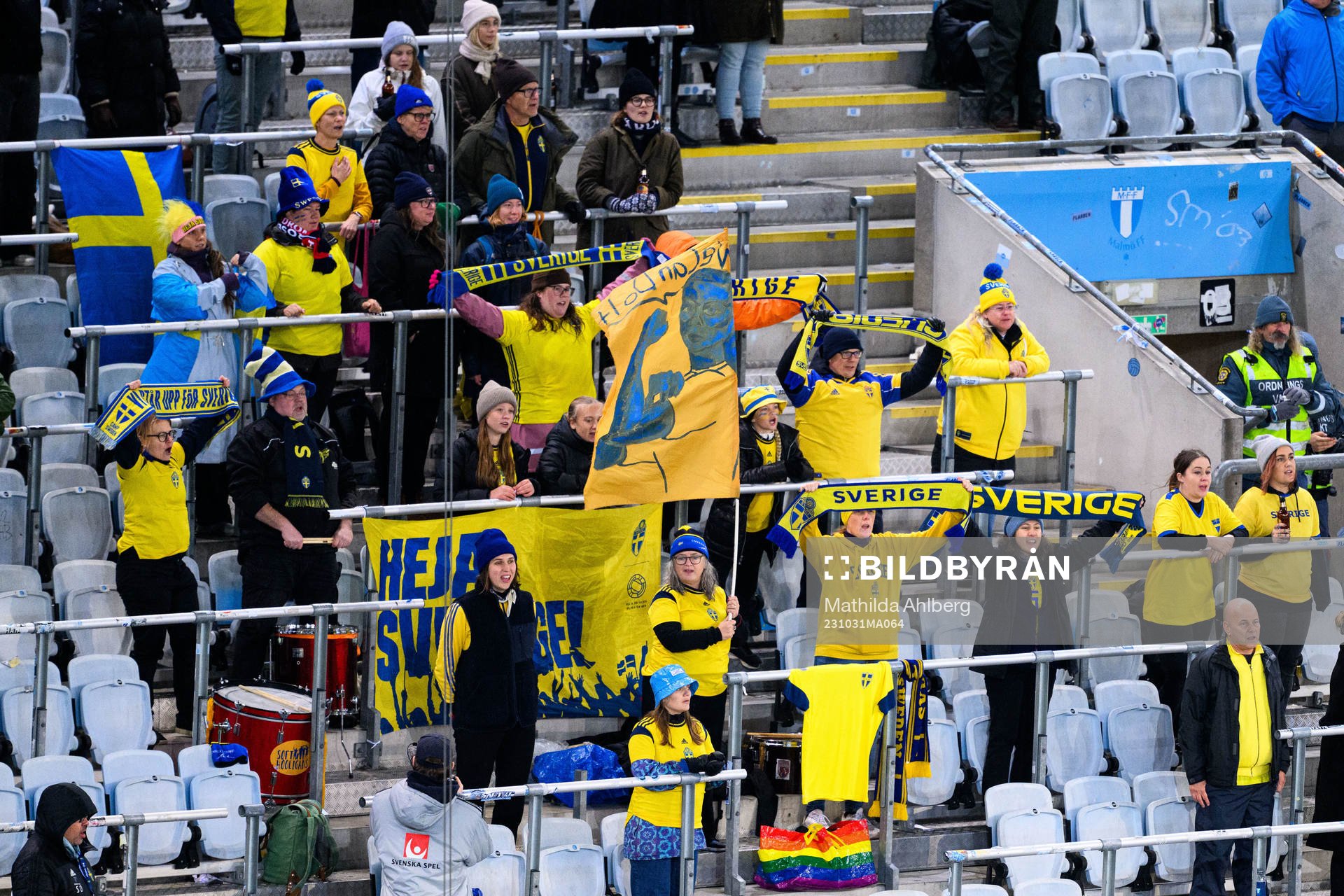 Fans of Sweden