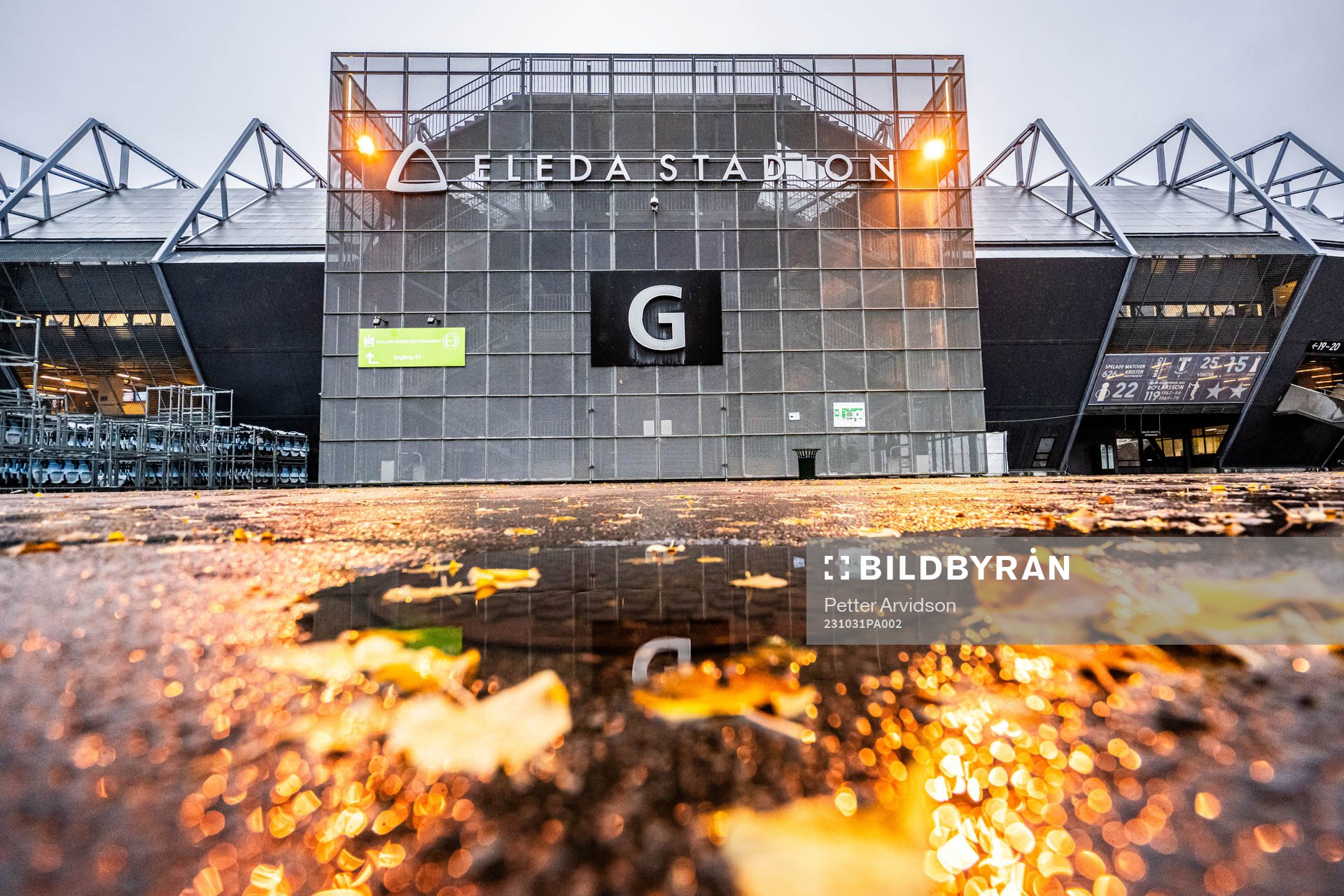 Exterior of Eleda Stadion