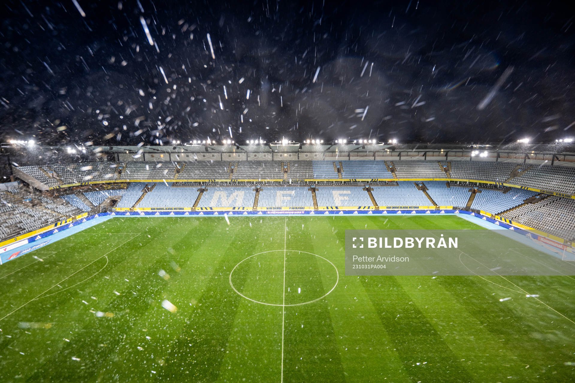 Interior of Eleda Stadion