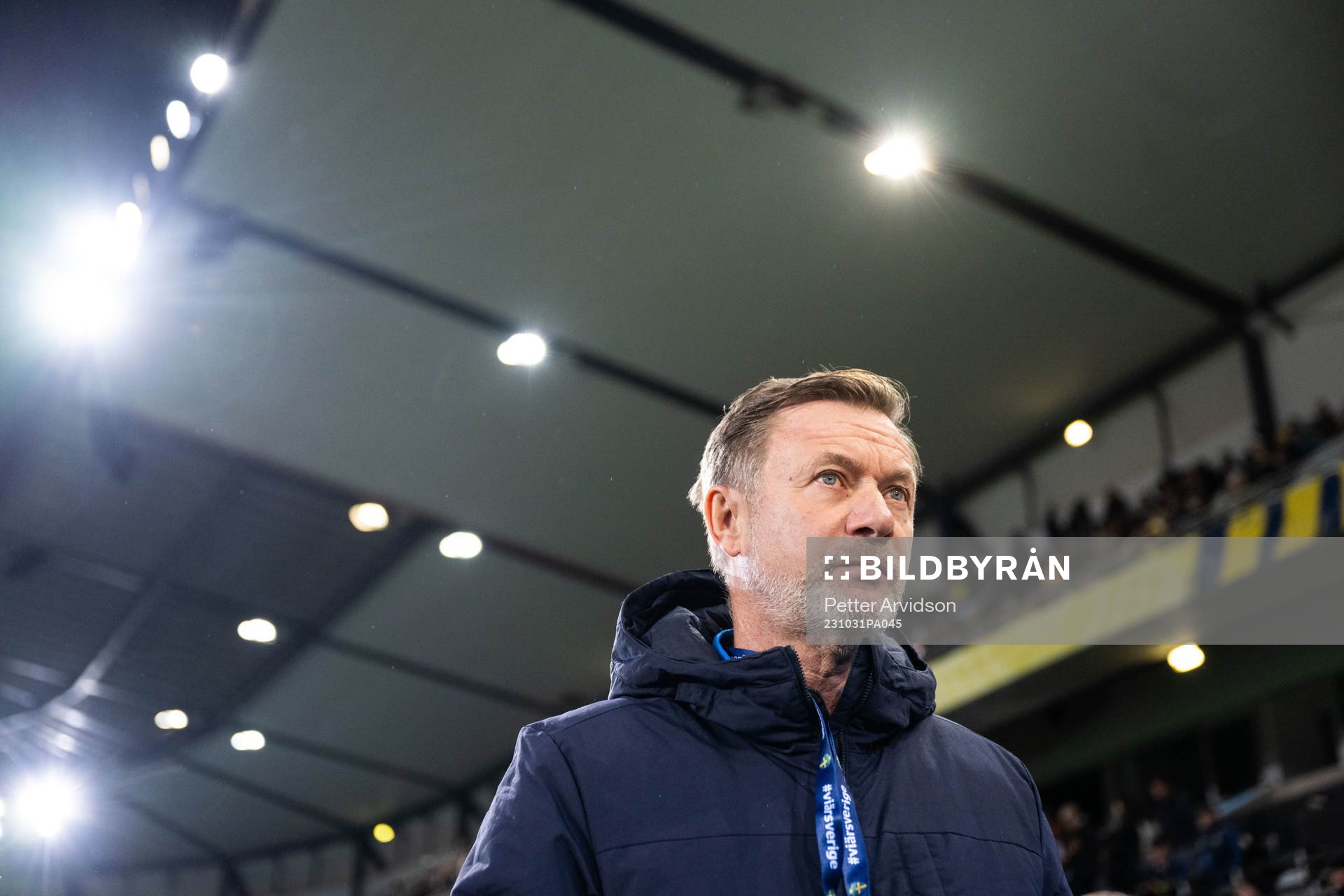 Head coach Peter Gerhardsson of Sweden
