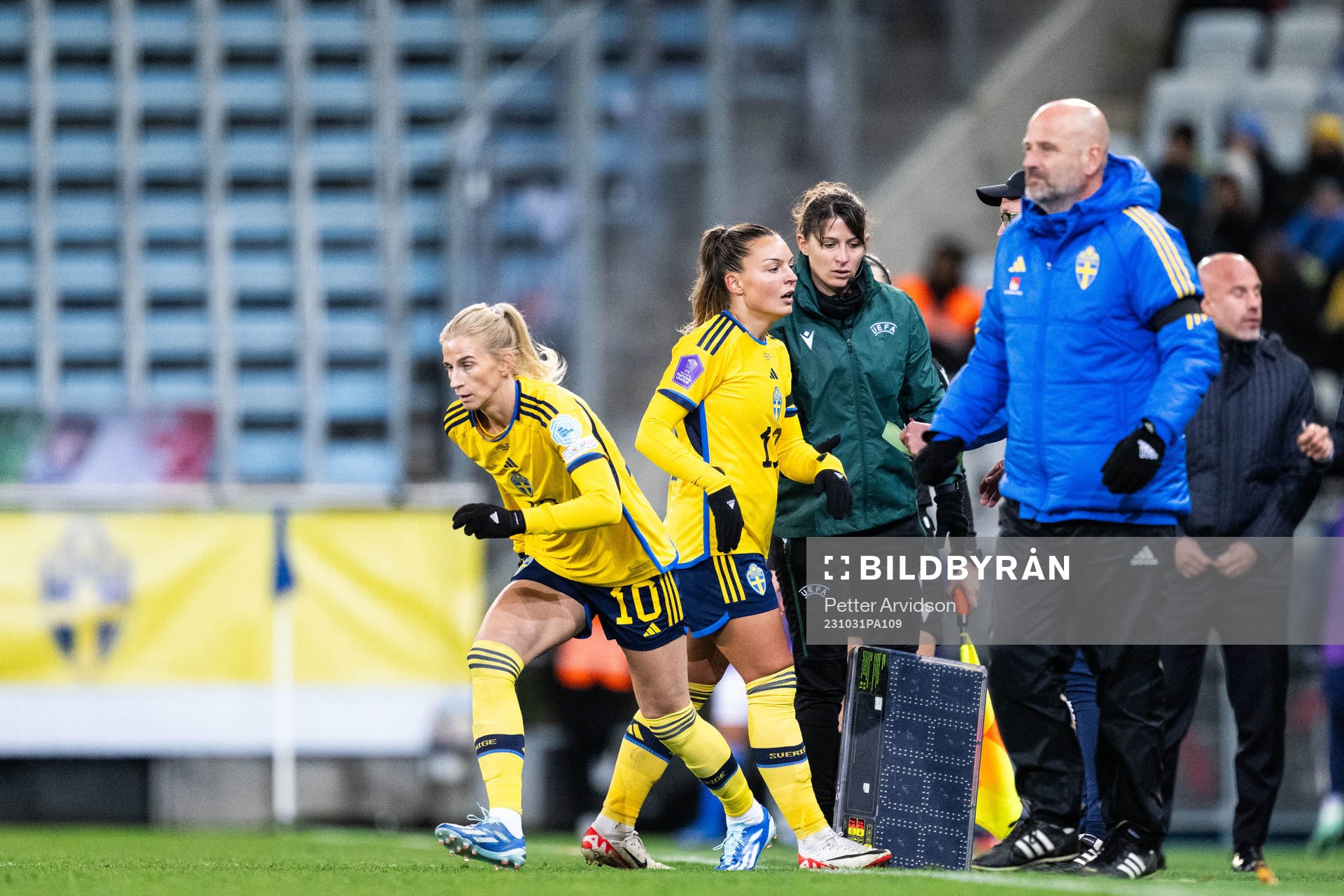 Sofia Jakobsson and Johanna Rytting Kaneryd of Sweden