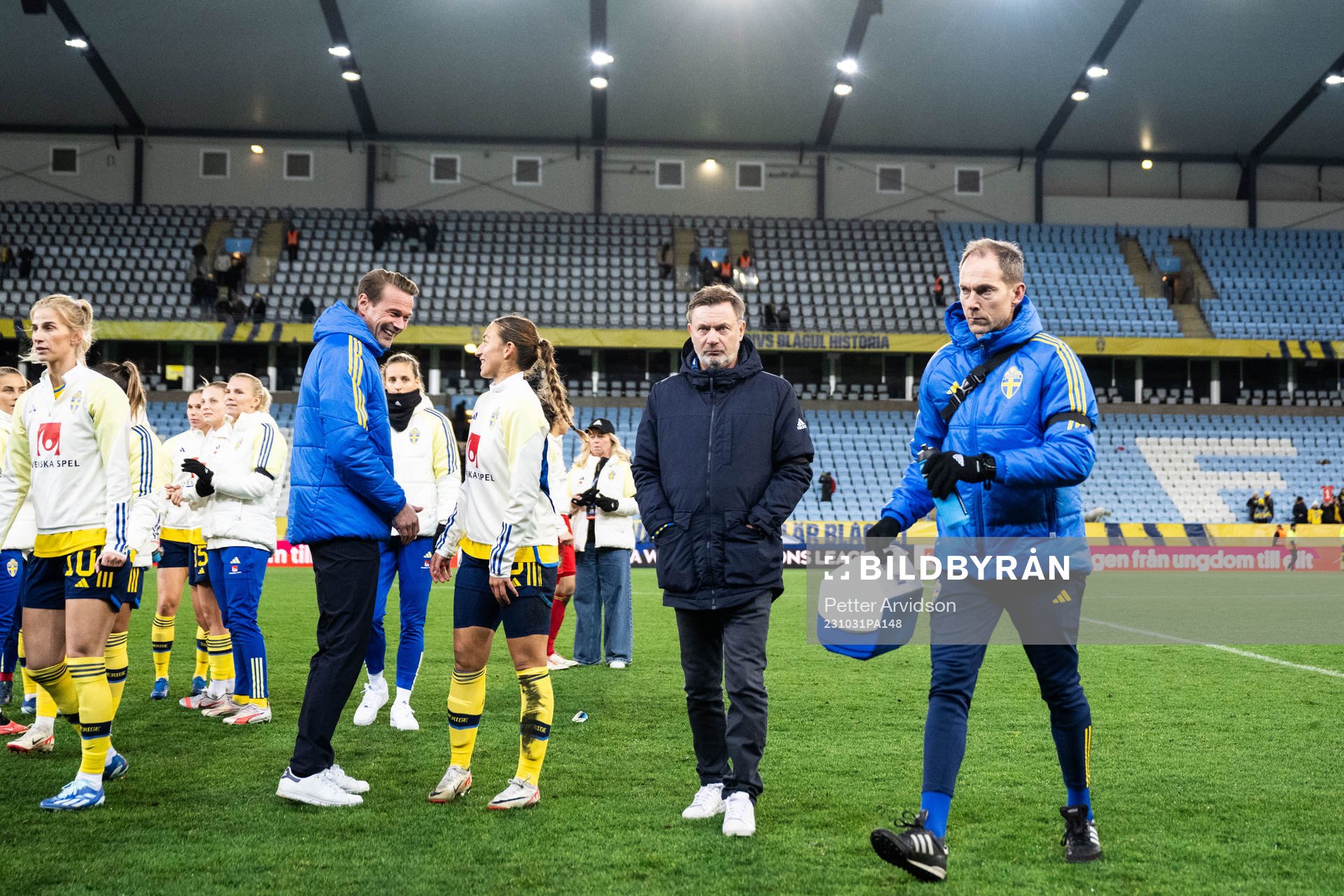 Head coach Peter Gerhardsson of Sweden