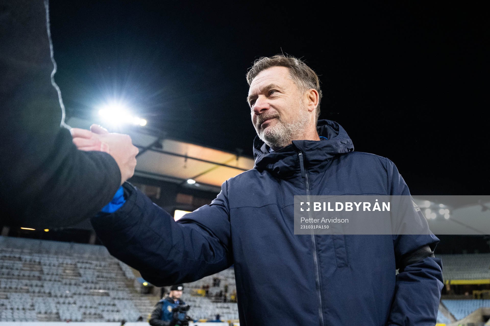 Head coach Peter Gerhardsson of Sweden