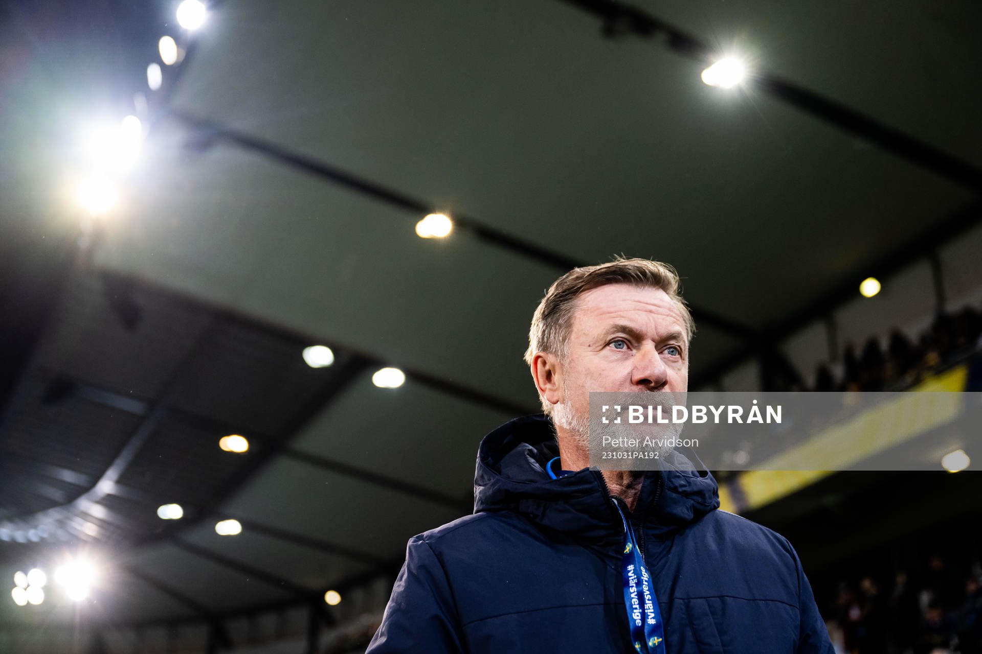 Head coach Peter Gerhardsson of Sweden
