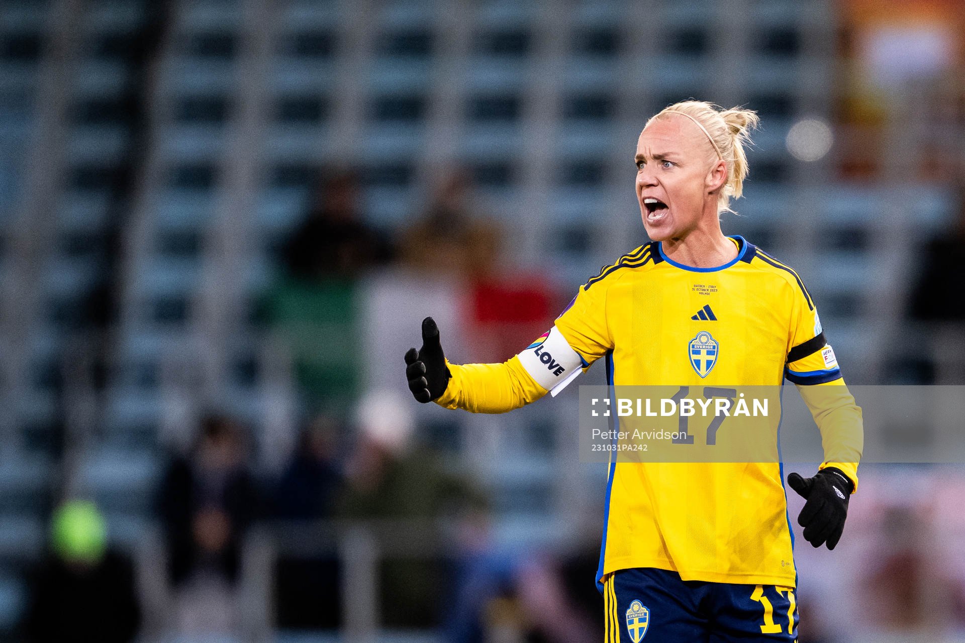Caroline Seger of Sweden