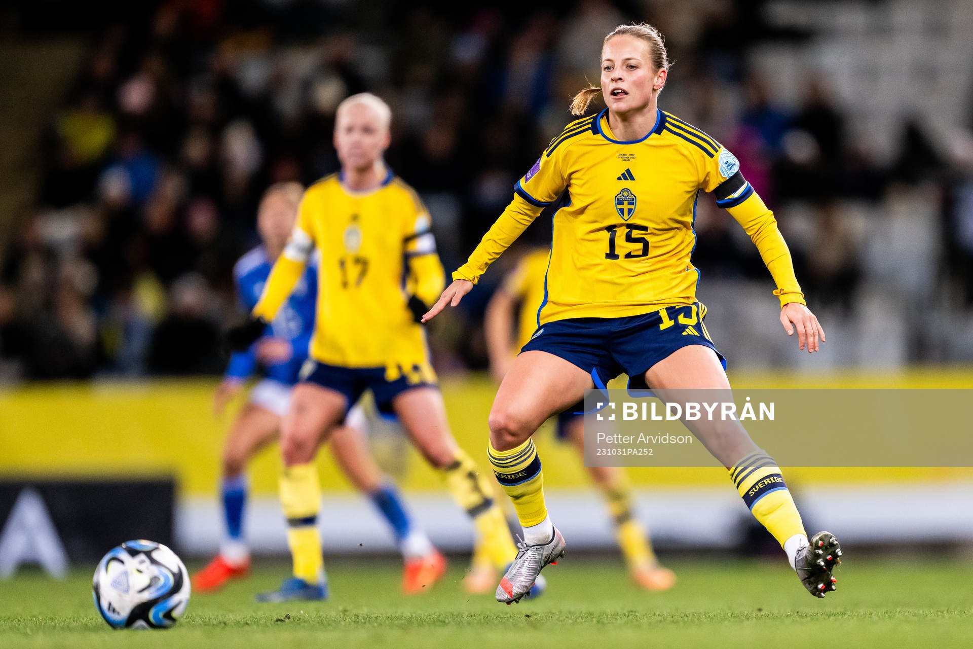 Anna Anvegård of Sweden