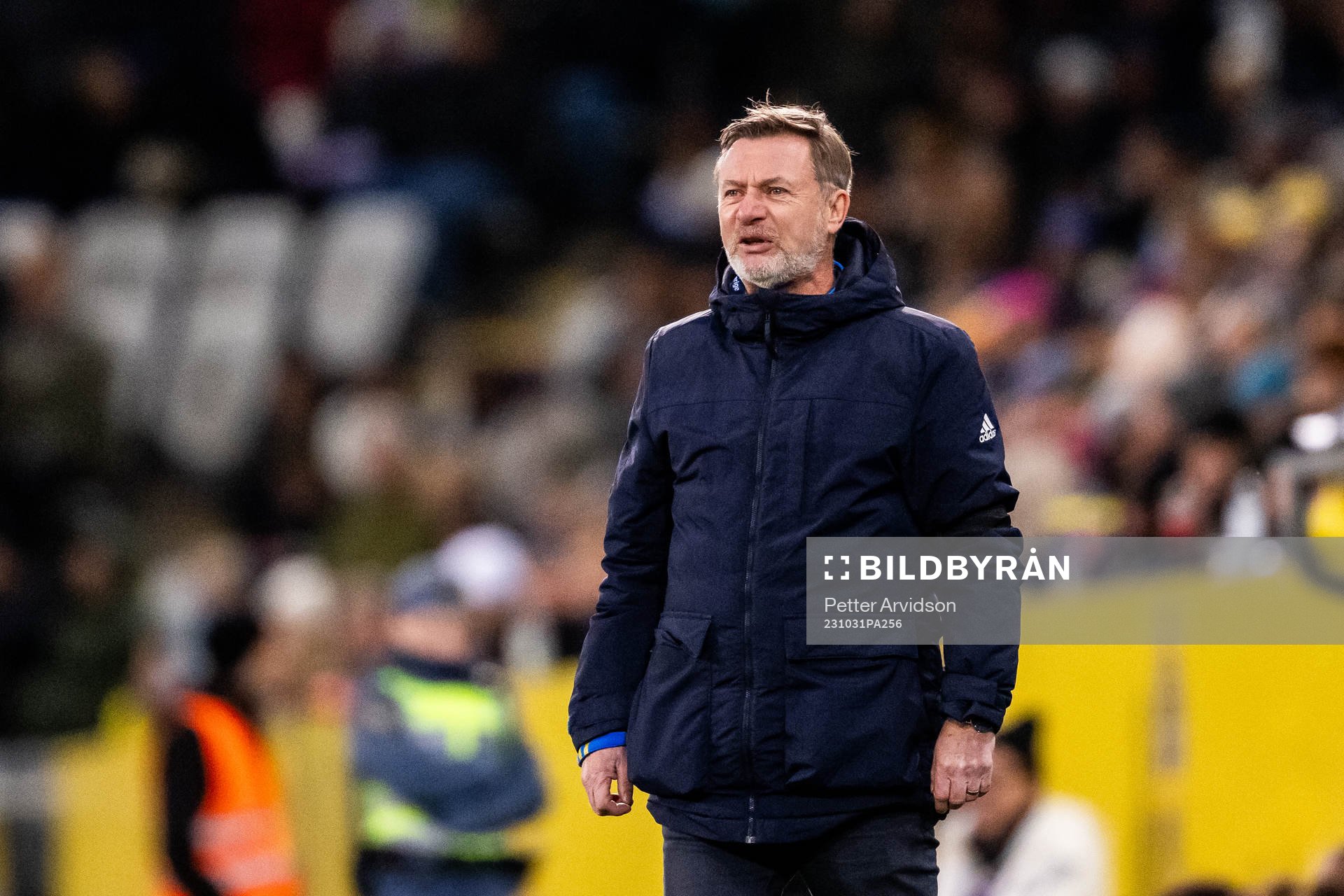 Head coach Peter Gerhardsson of Sweden