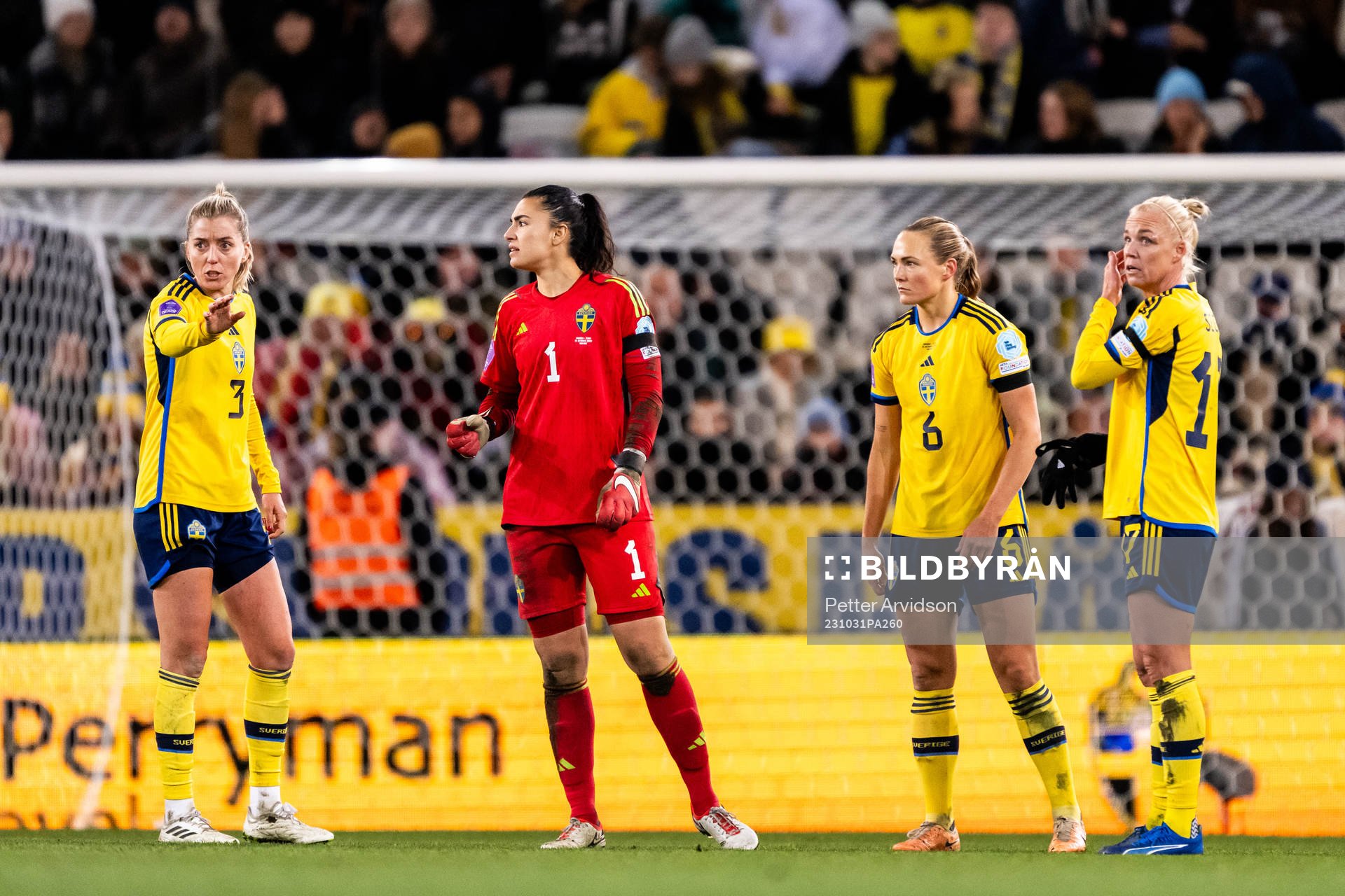 Linda Sembrant, goalkeeper Zecira Musovic, Magdalena