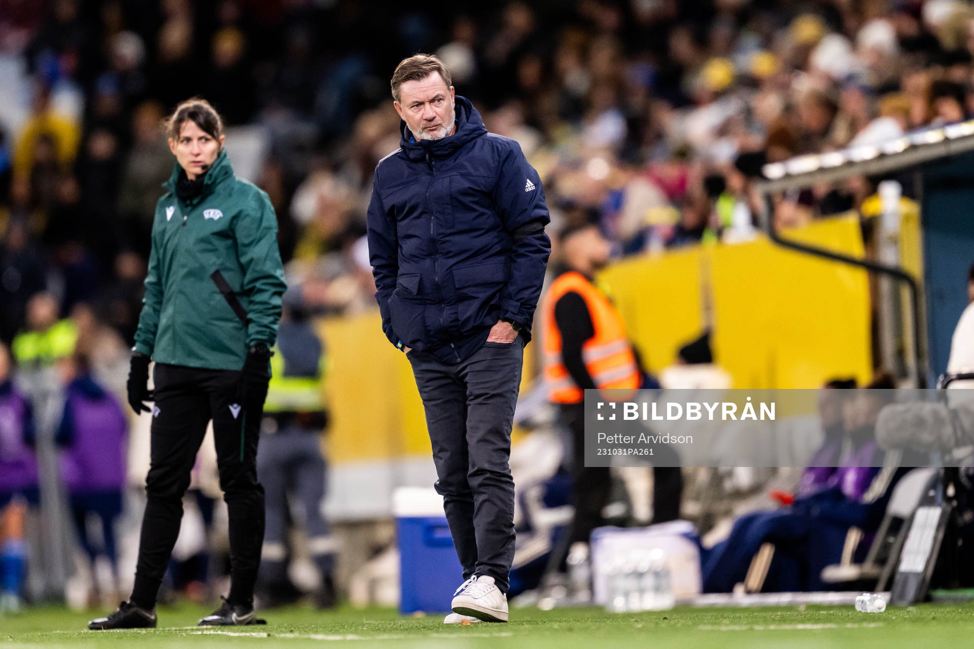 Head coach Peter Gerhardsson of Sweden