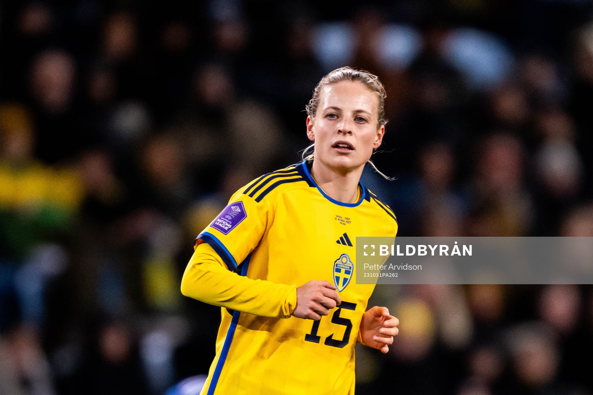Anna Anvegård of Sweden