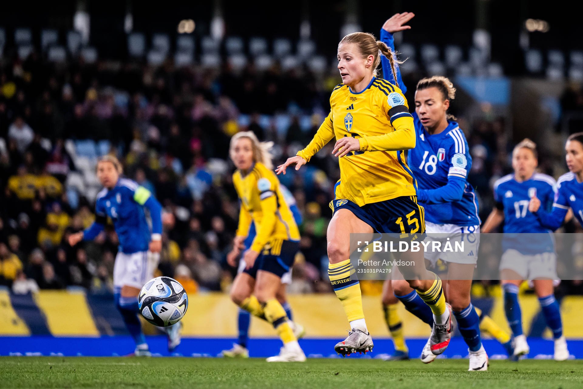 Anna Anvegård of Sweden