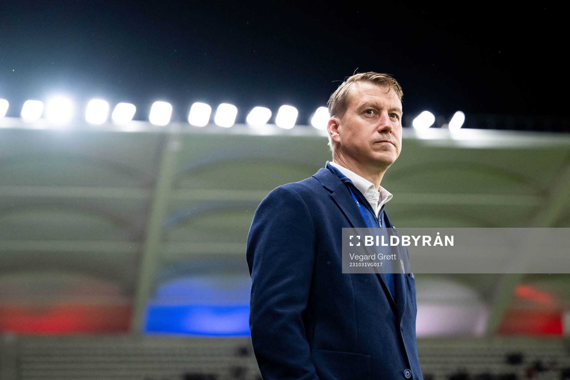 Head coach Leif Gunnar Smerud of Norway