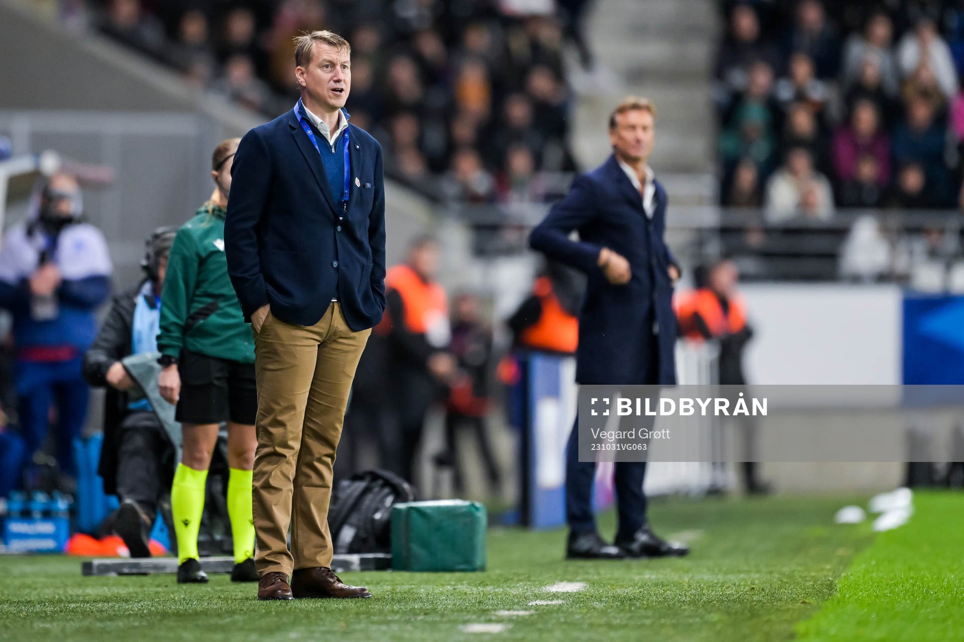 Head coach Leif Gunnar Smerud of Norway