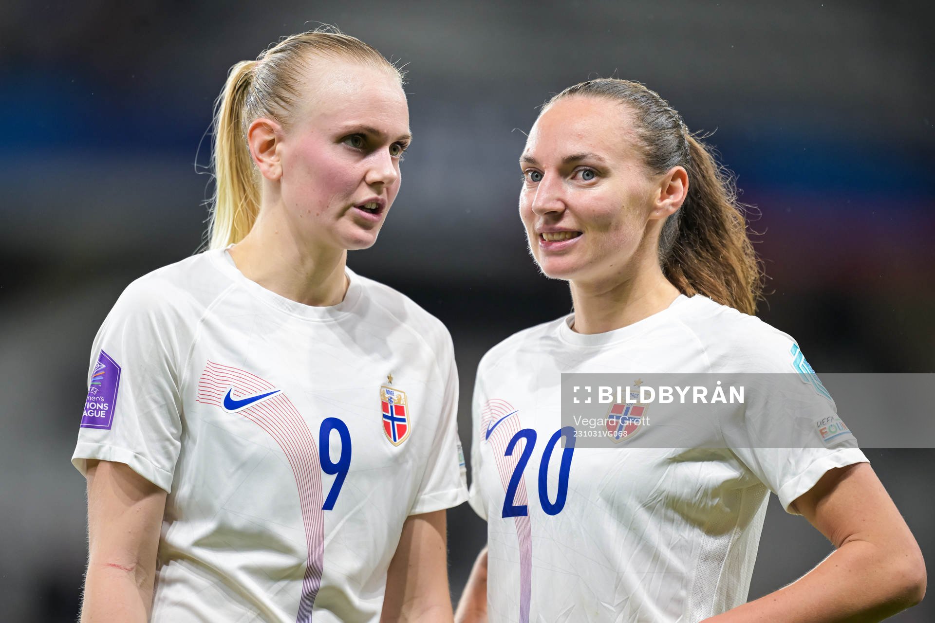Karina Sævik and Marit Bratberg Lund of Norway