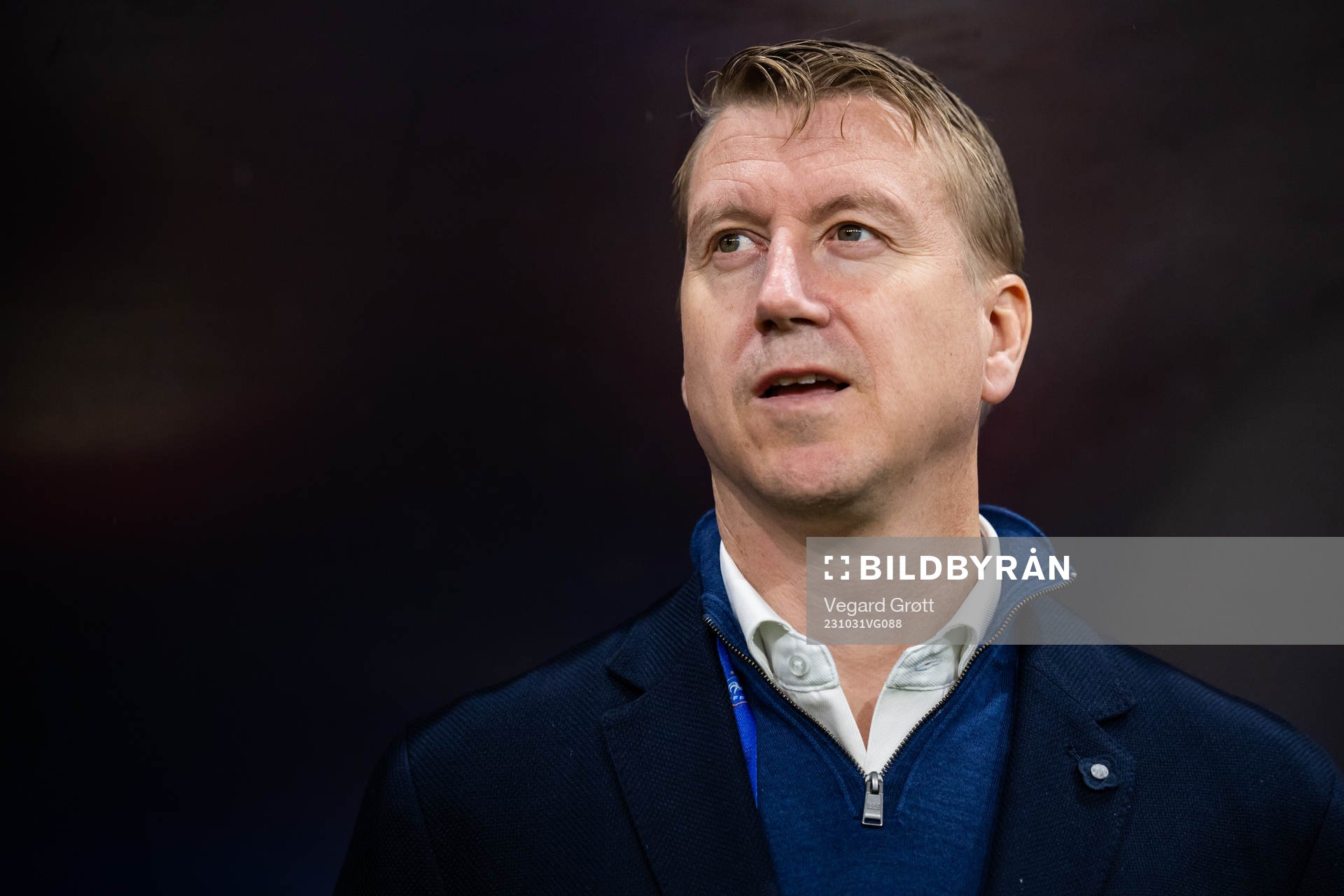 Head coach Leif Gunnar Smerud of Norway
