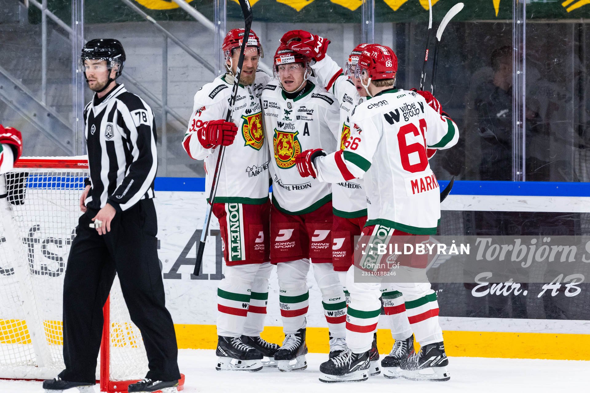 Moras Kristoffer Gunnarsson jublar