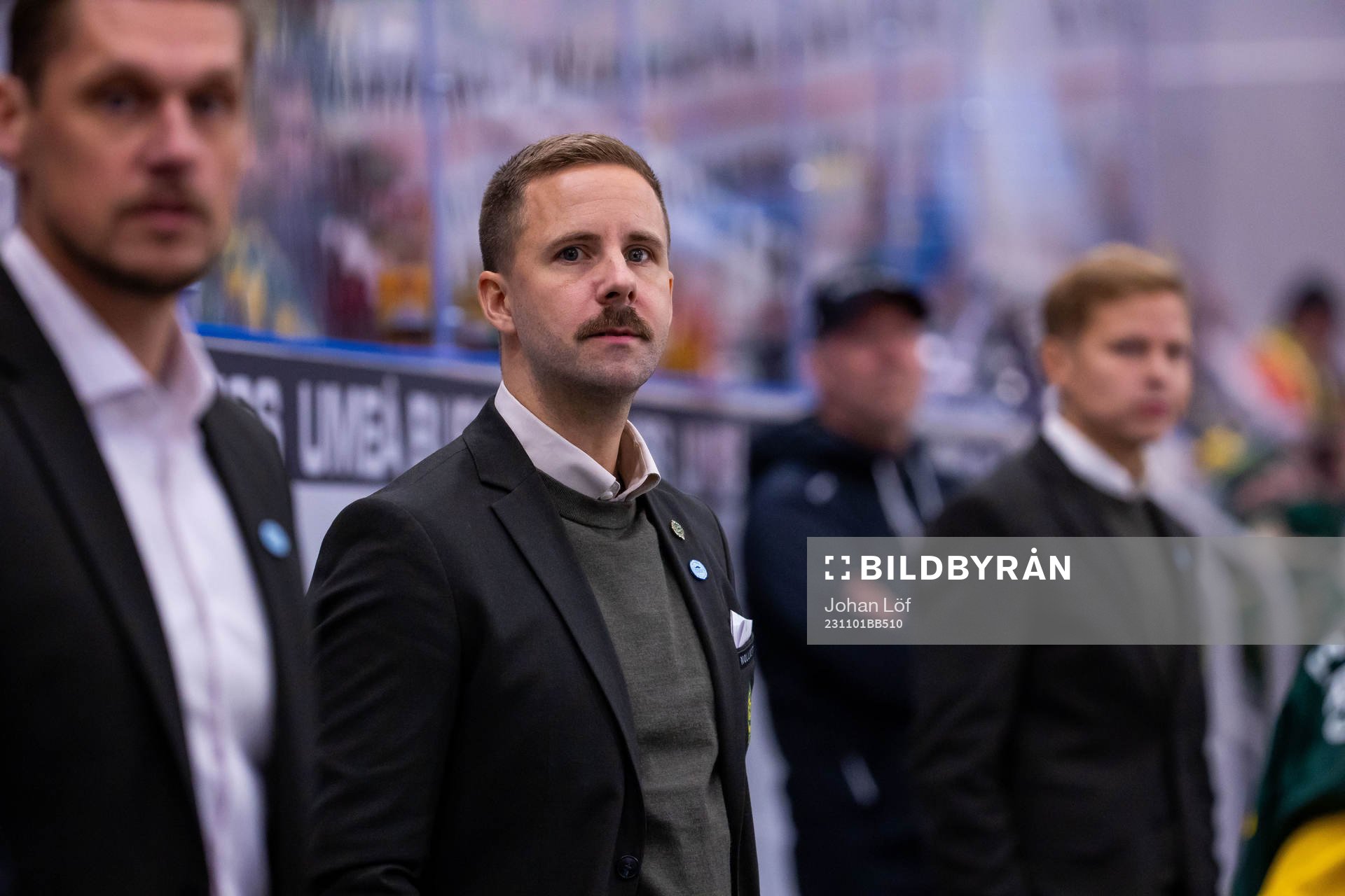 Björklövens tränare Viktor Stråhle