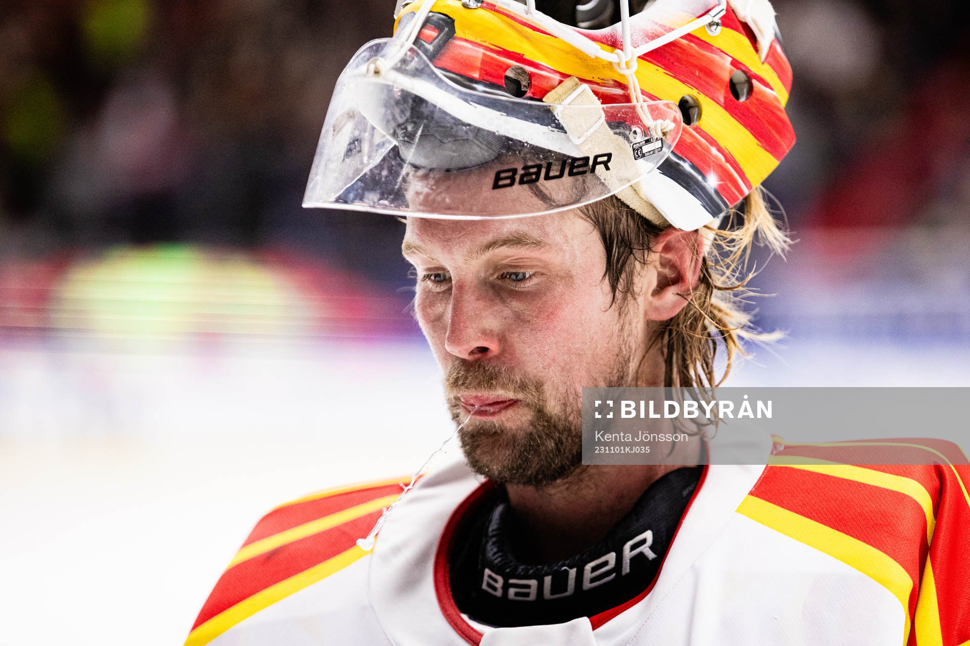 Brynäs målvakt Anders Lindbäck