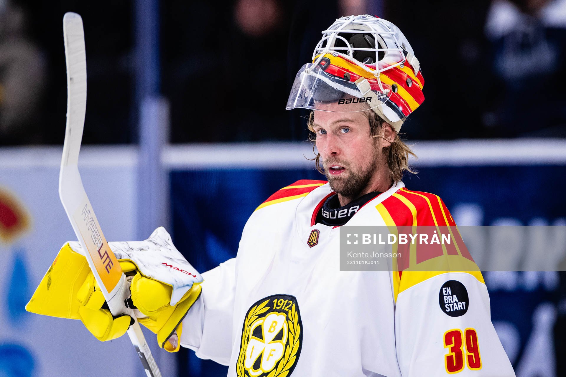 Brynäs målvakt Anders Lindbäck