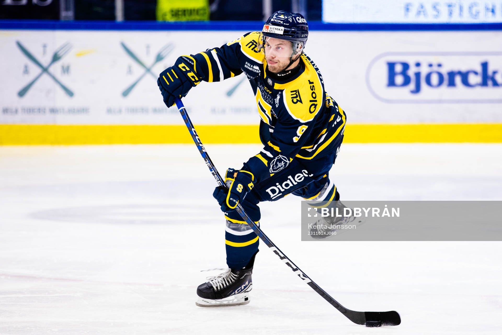 Södertäljes Viktor Grahn