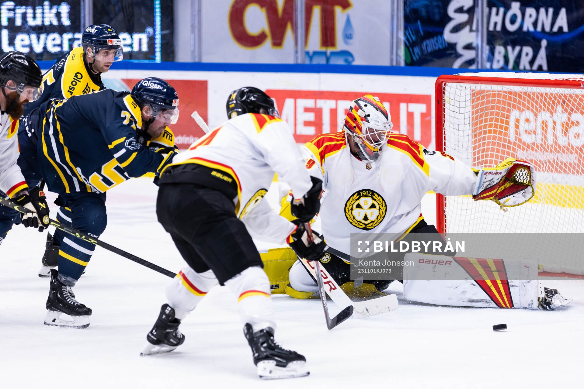 Brynäs målvakt Anders Lindbäck