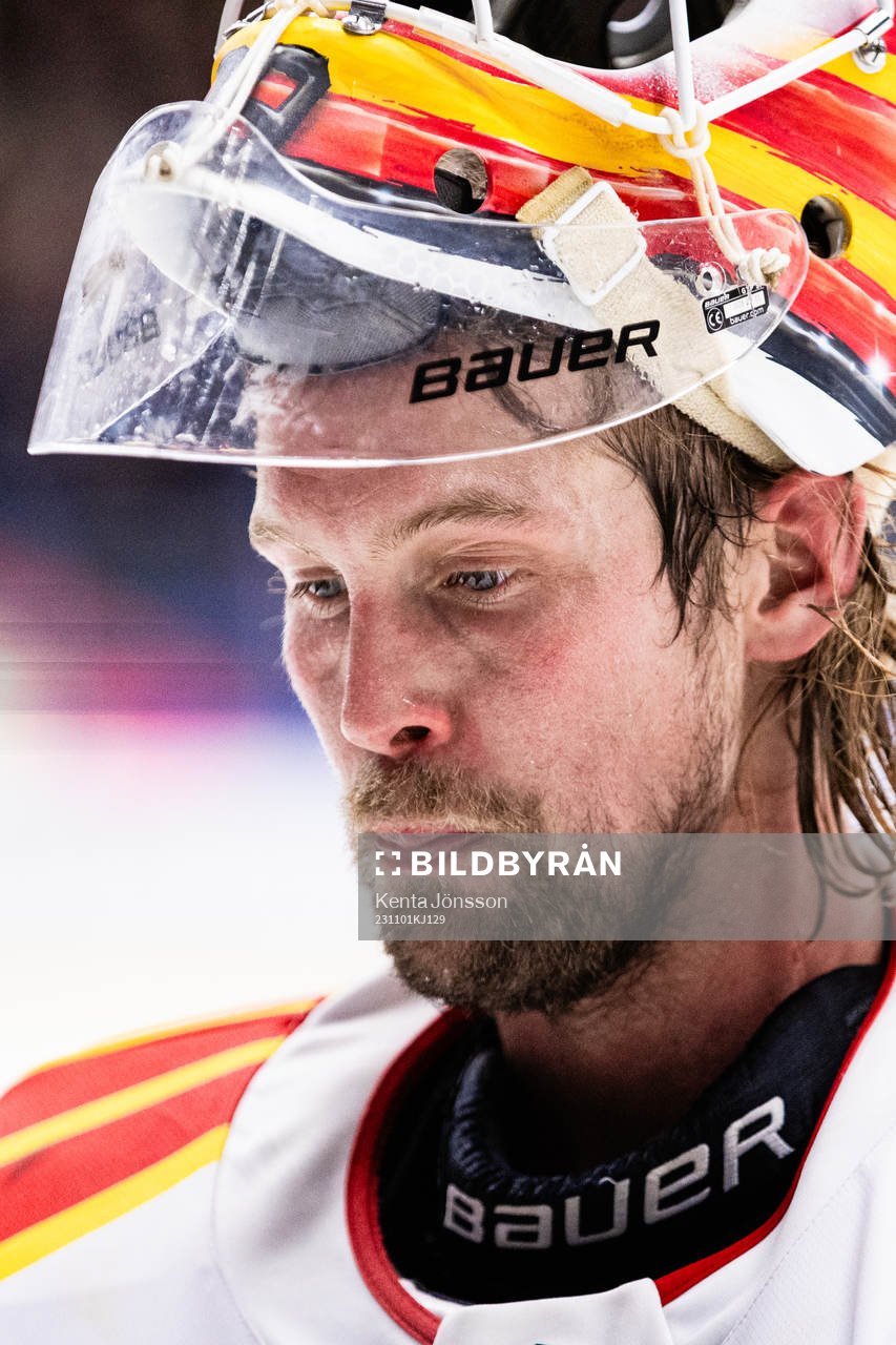 Brynäs målvakt Anders Lindbäck