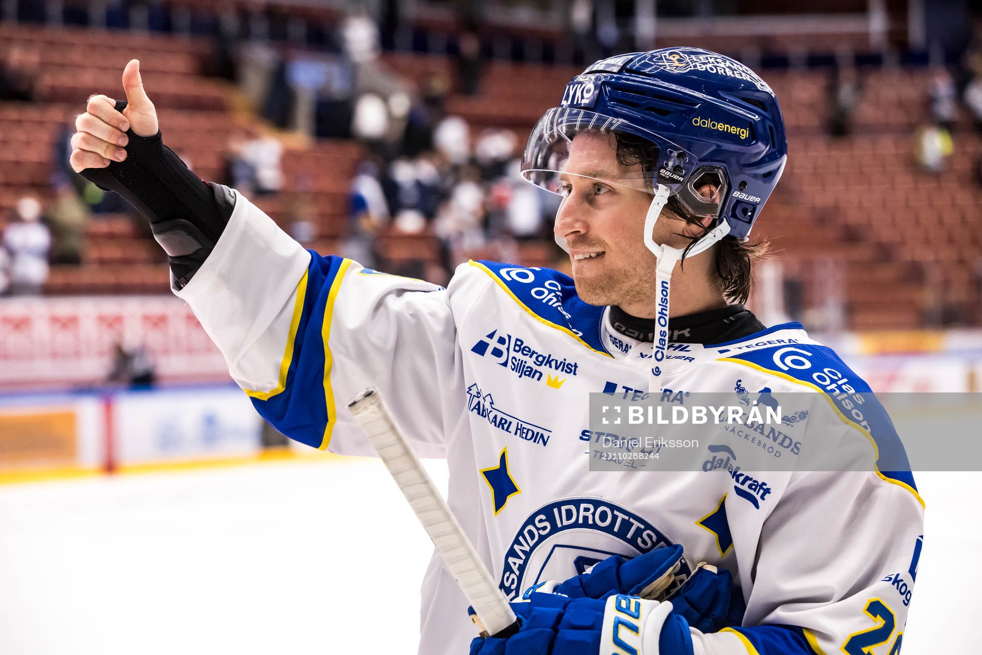 Leksands Justin Glenn Kloos utsedd till matchens krigare
