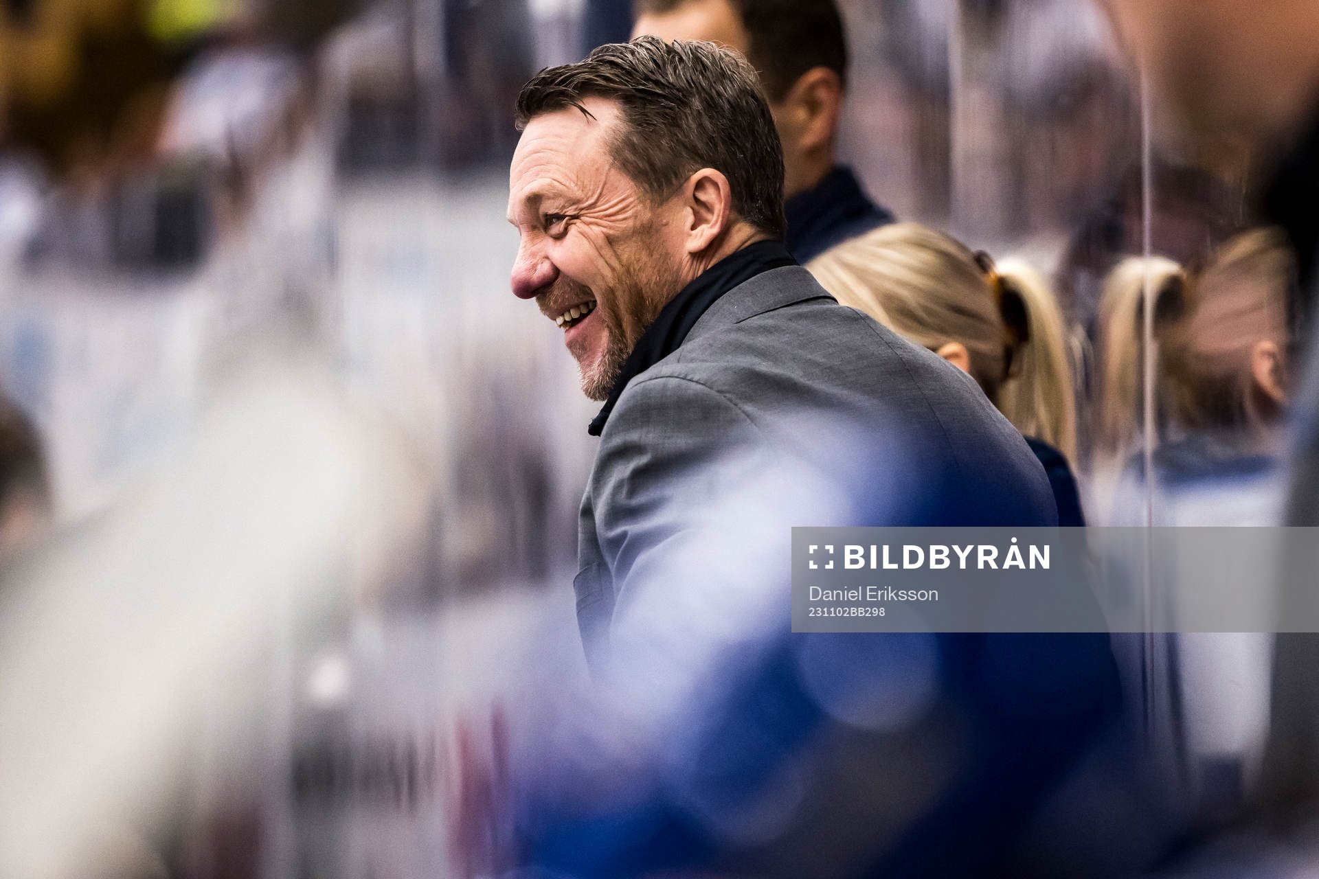 Leksands assisterande tränare Charles Berglund