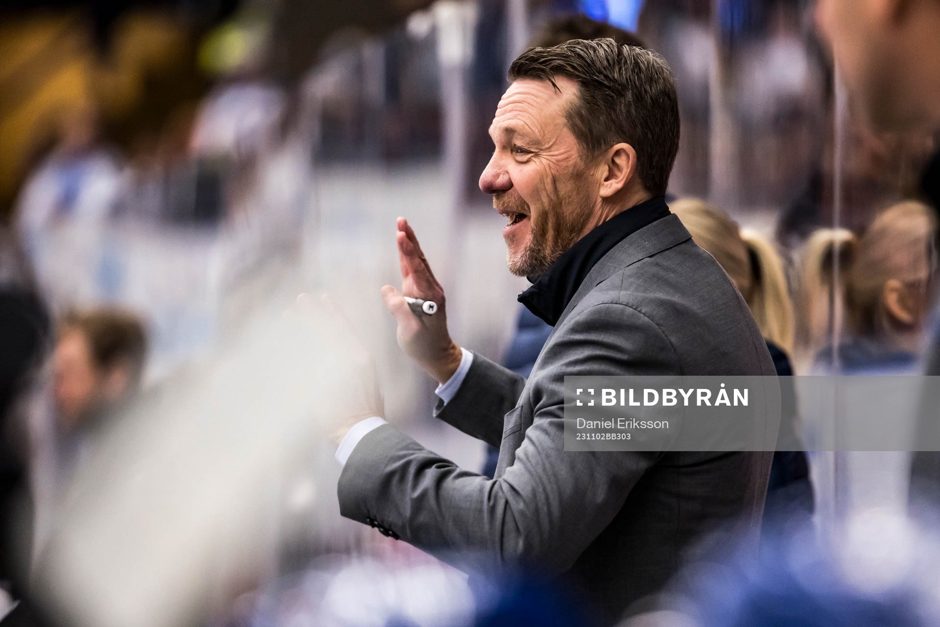 Leksands assisterande tränare Charles Berglund