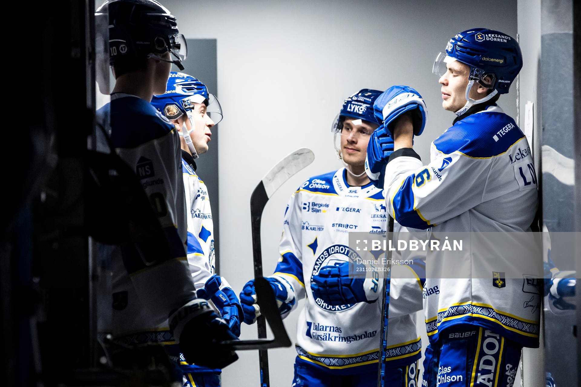 Leksands Marcus Karlberg och Leksands Alexander Lundqvist