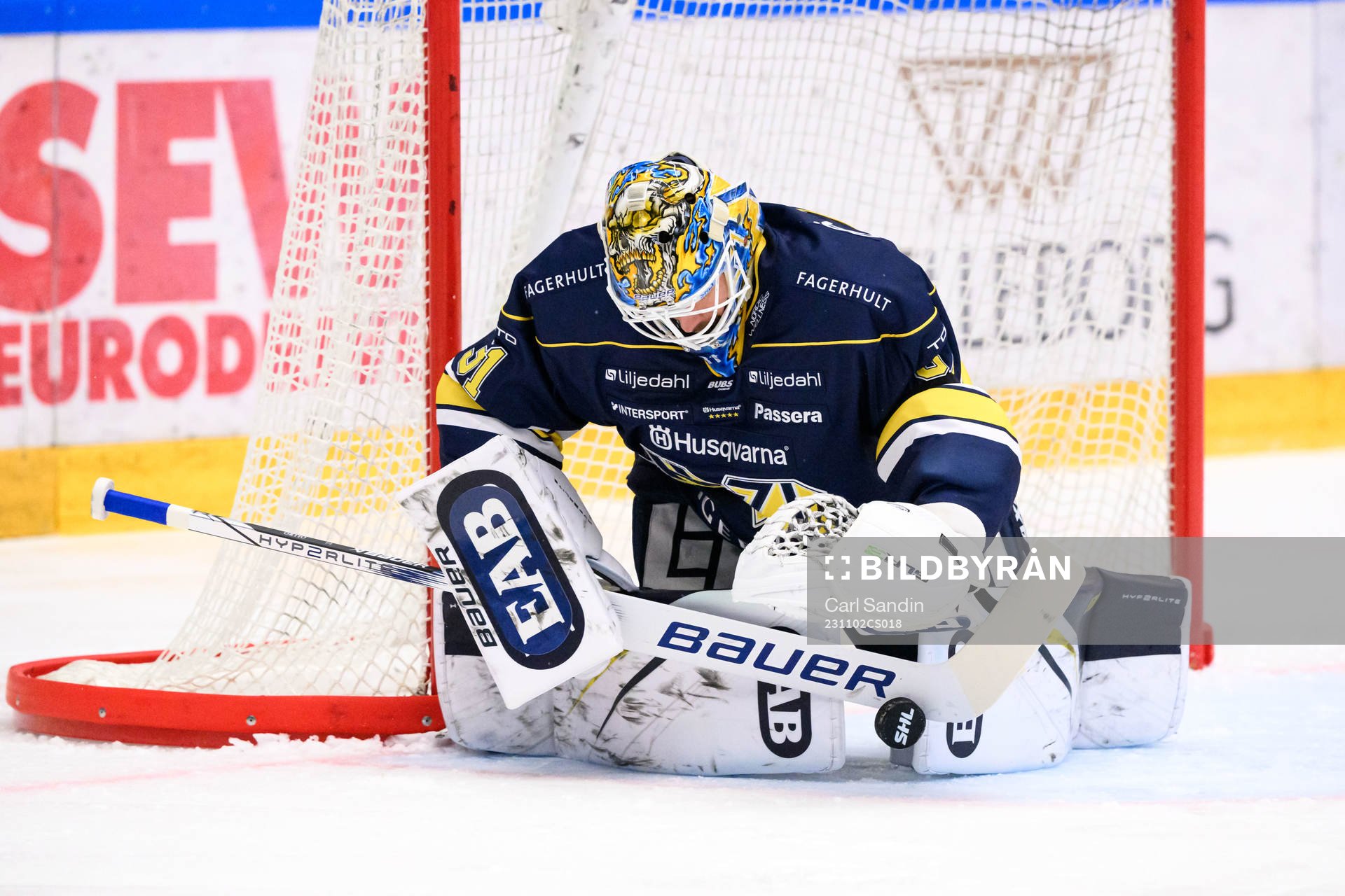HV71s målvakt Joni Ortio