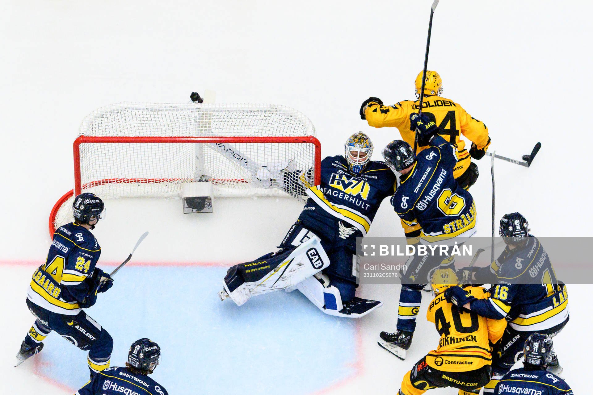 HV71s målvakt Joni Ortio