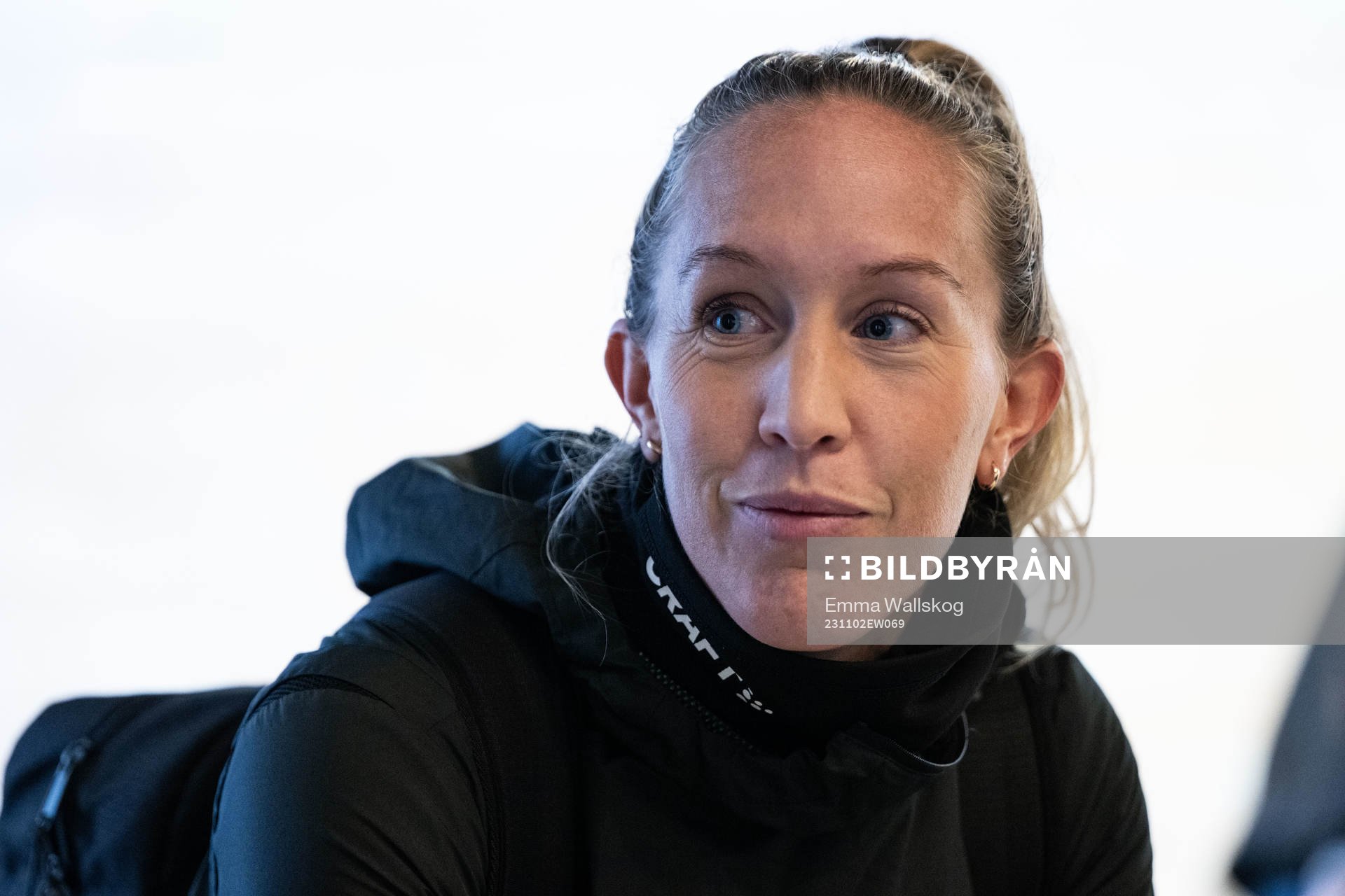 Julia Roddar i mixade zonen