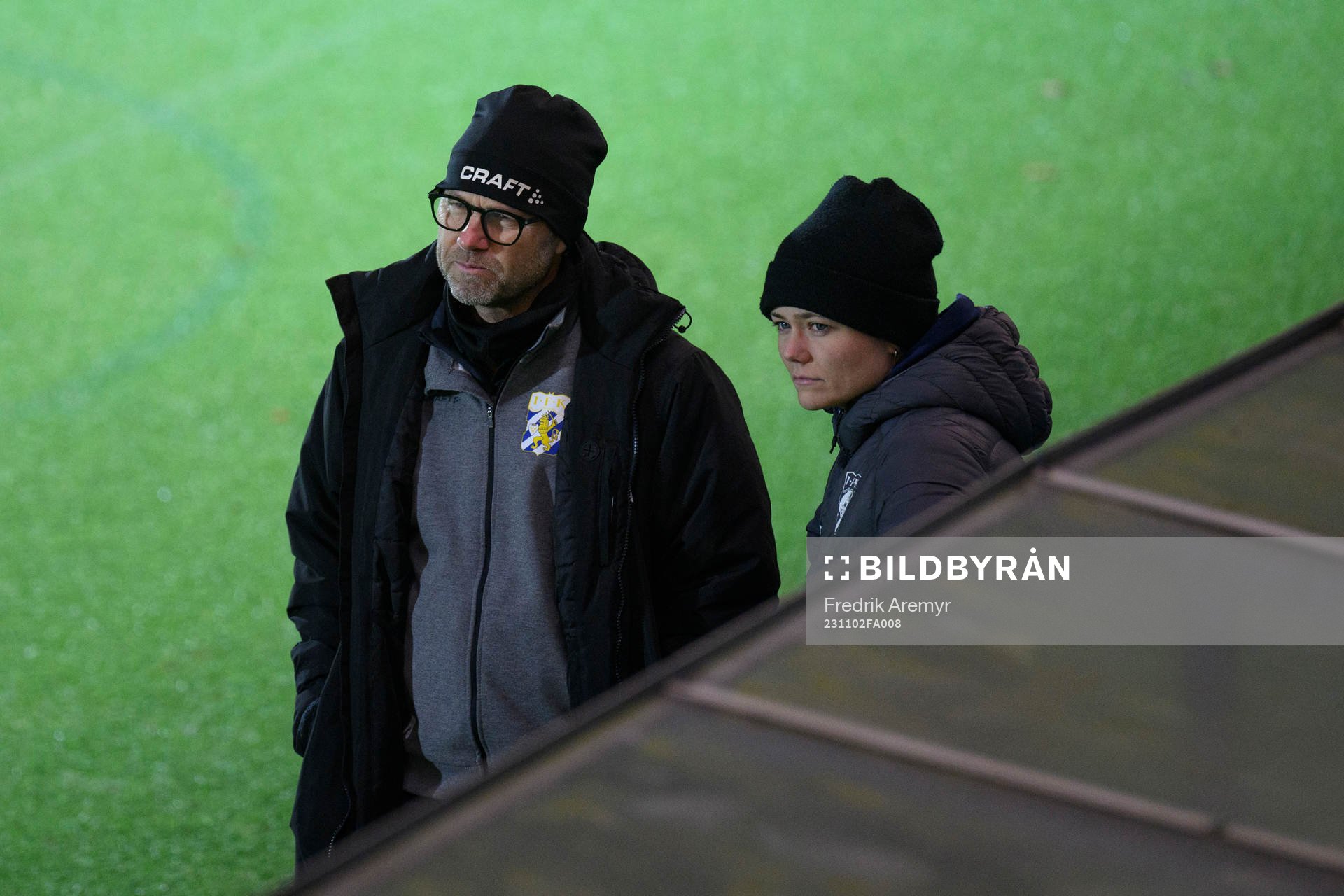 IFK Göteborgs huvudtränare Peter Svanström och