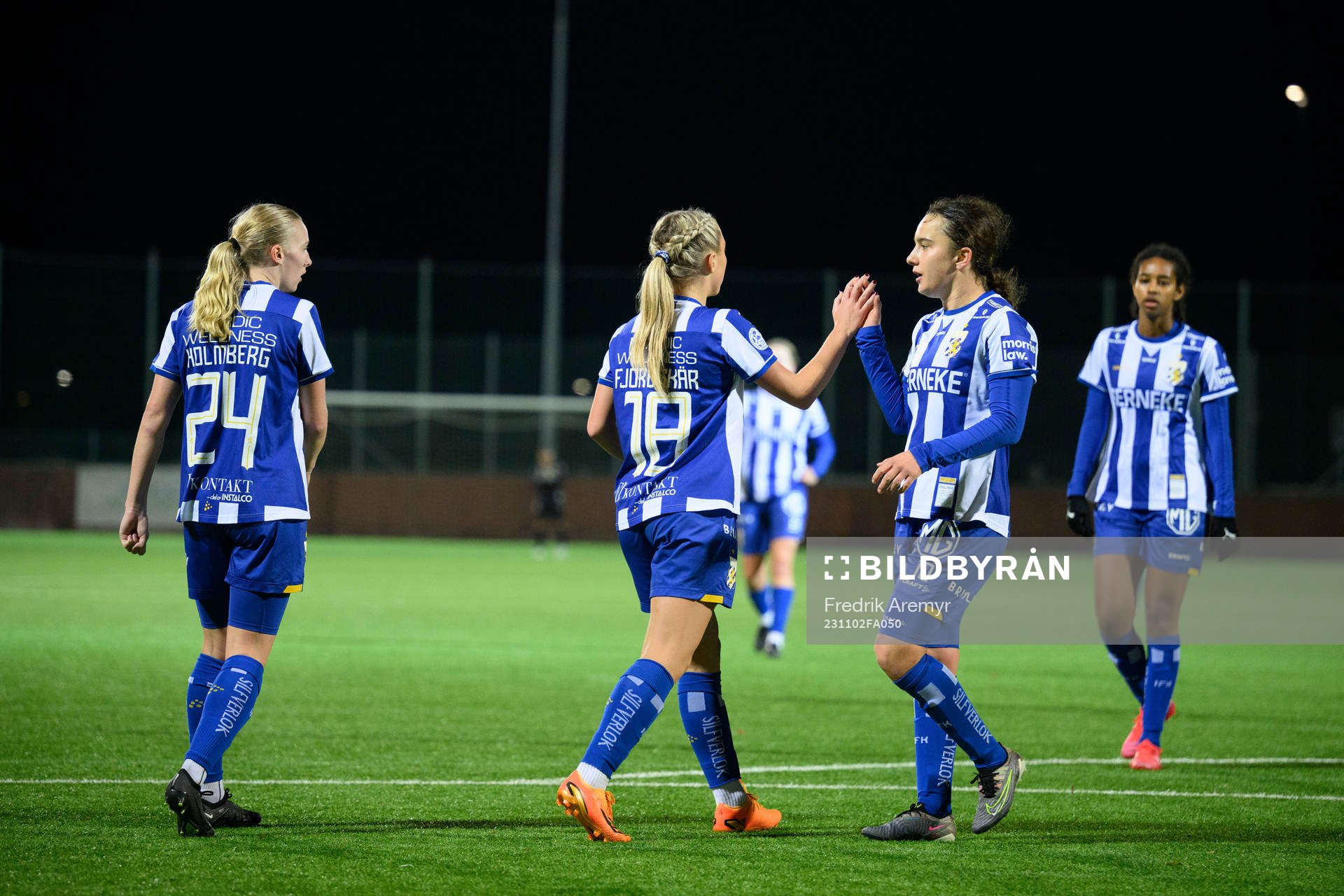 IFK Göteborgs Felicia Holmberg, målskytten Ebba
