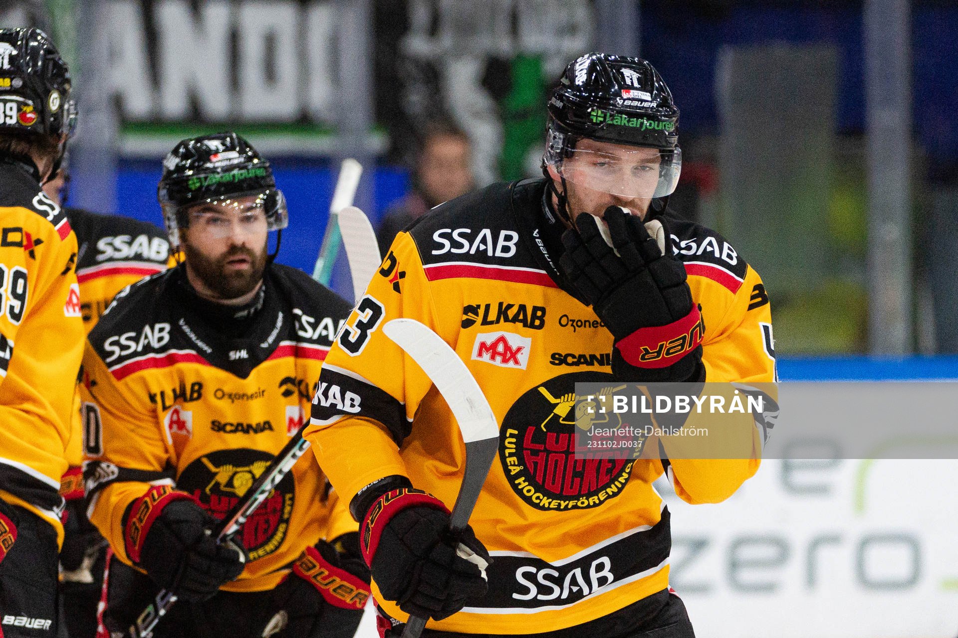 Luleås Oscar Eklind jublar