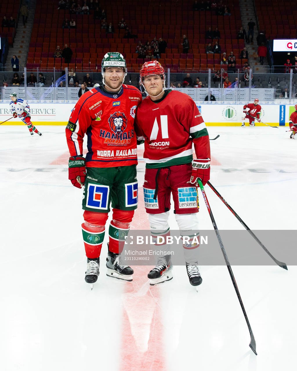 Bröderna Christian Folin i Frölunda och Niklas Folin i