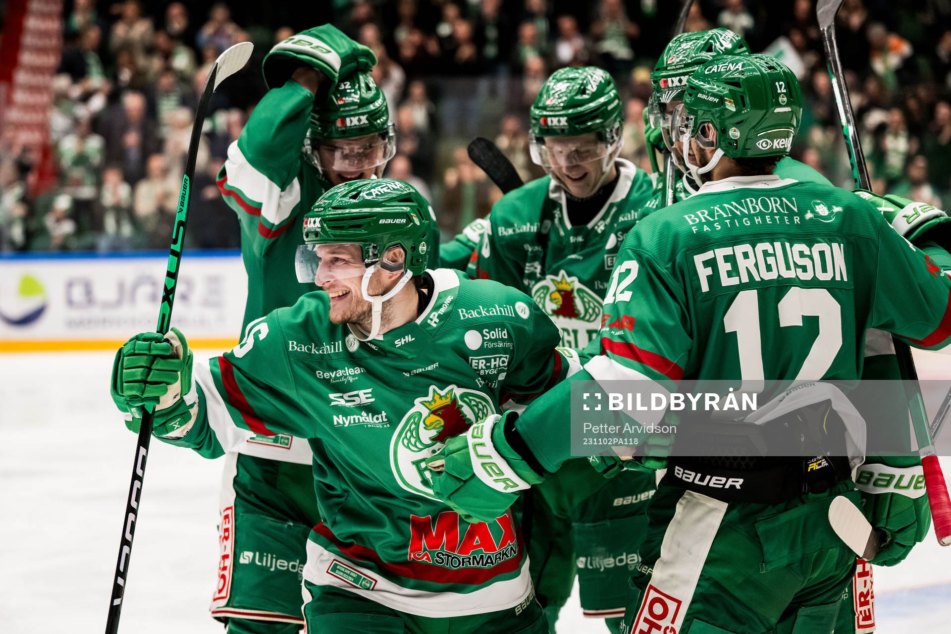 Rögles Valtteri Viljanen jublar