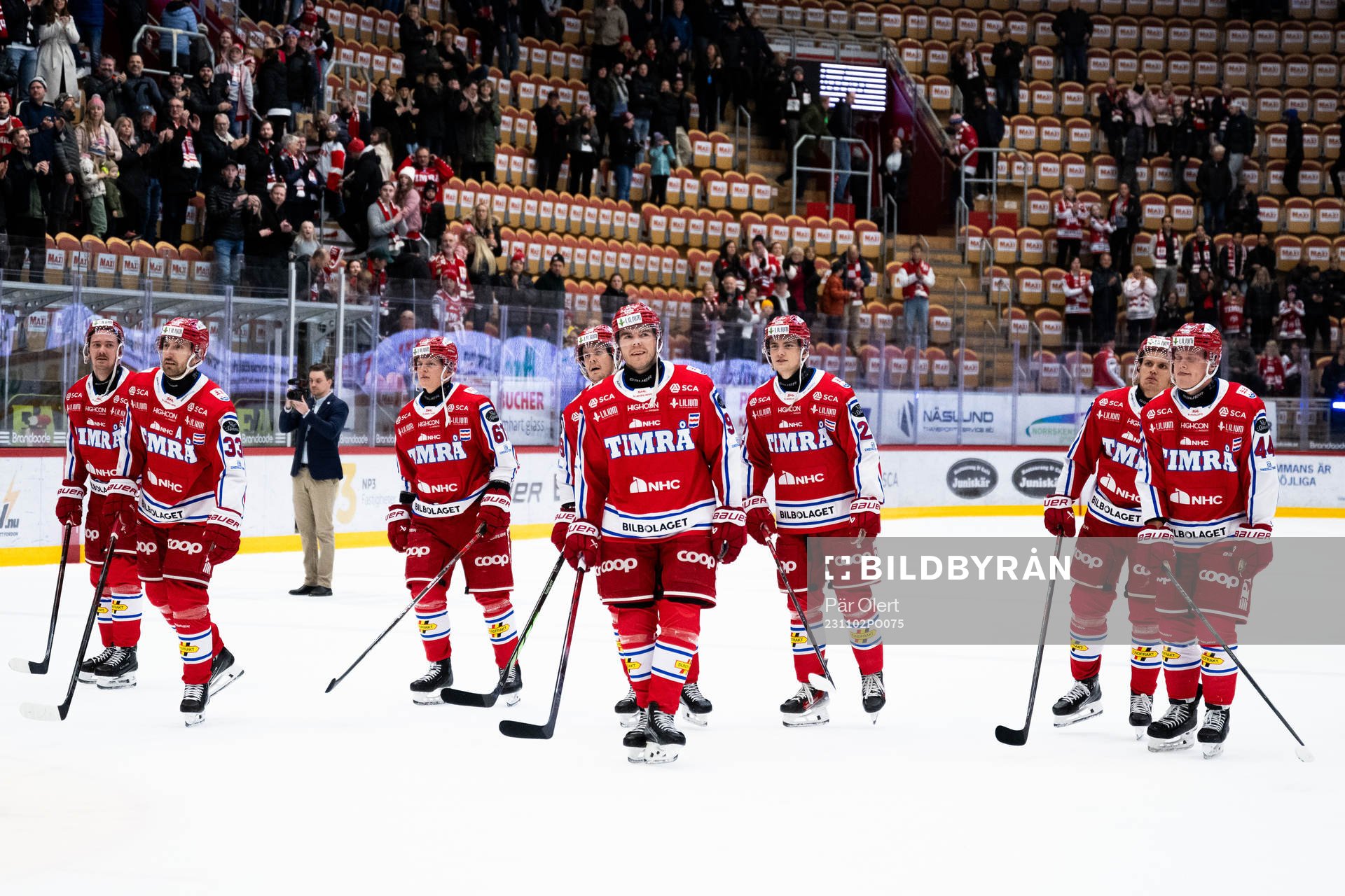 Timrås Magnus Pääjärvi jublar