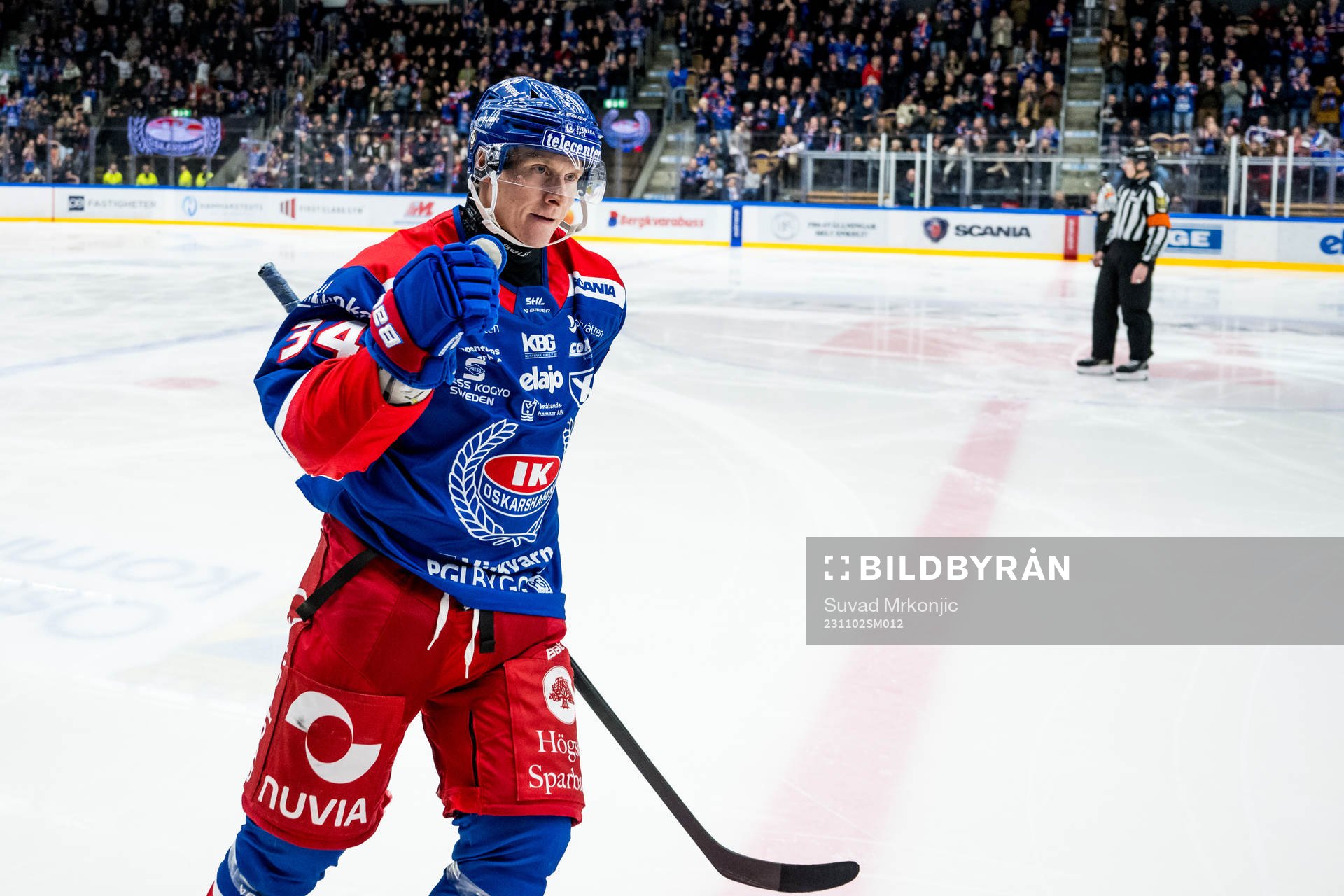 Oskarshamns Olli Palola jublar