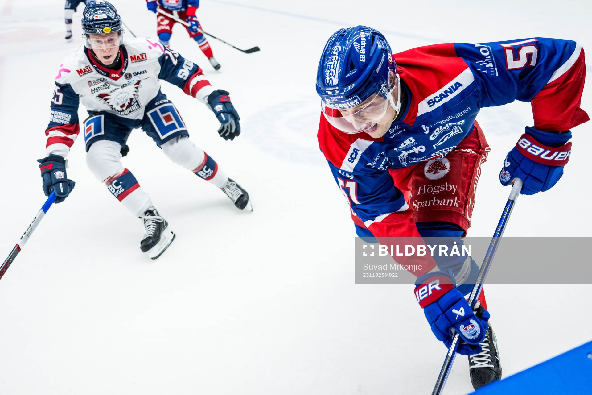 Linköpings Filip Bystedt och Oskarshamns Alexander