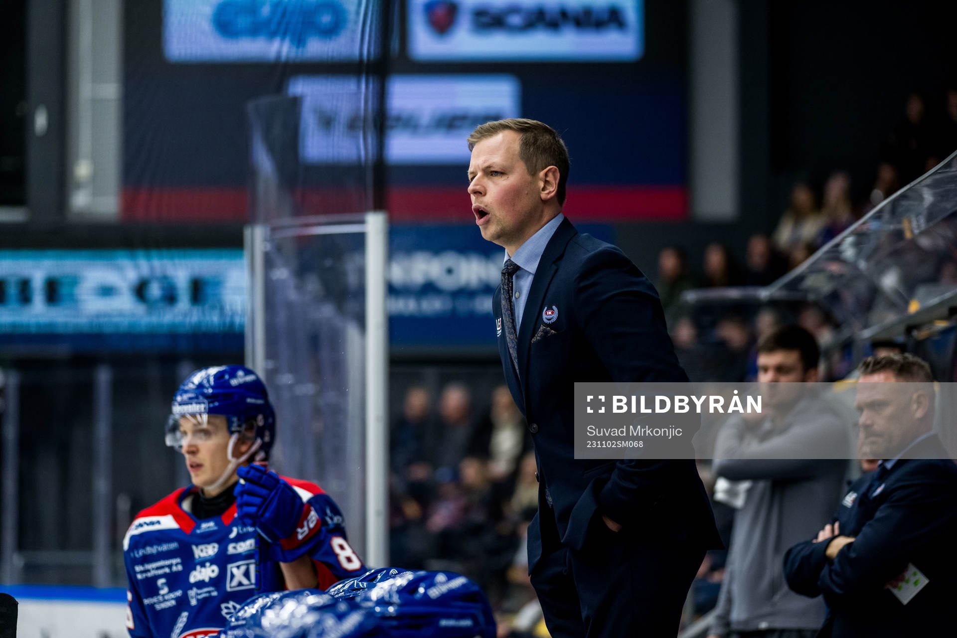 IK Oskarshamns tränare Martin Filander