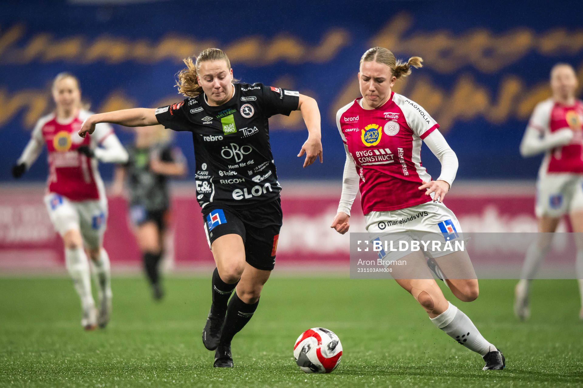Örebros Inka Sarjanoja och IK Uppsalas Thindra Mattsson