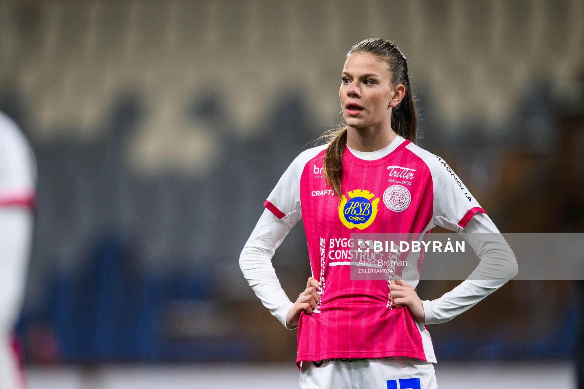 IK Uppsalas Bella Andersson deppar