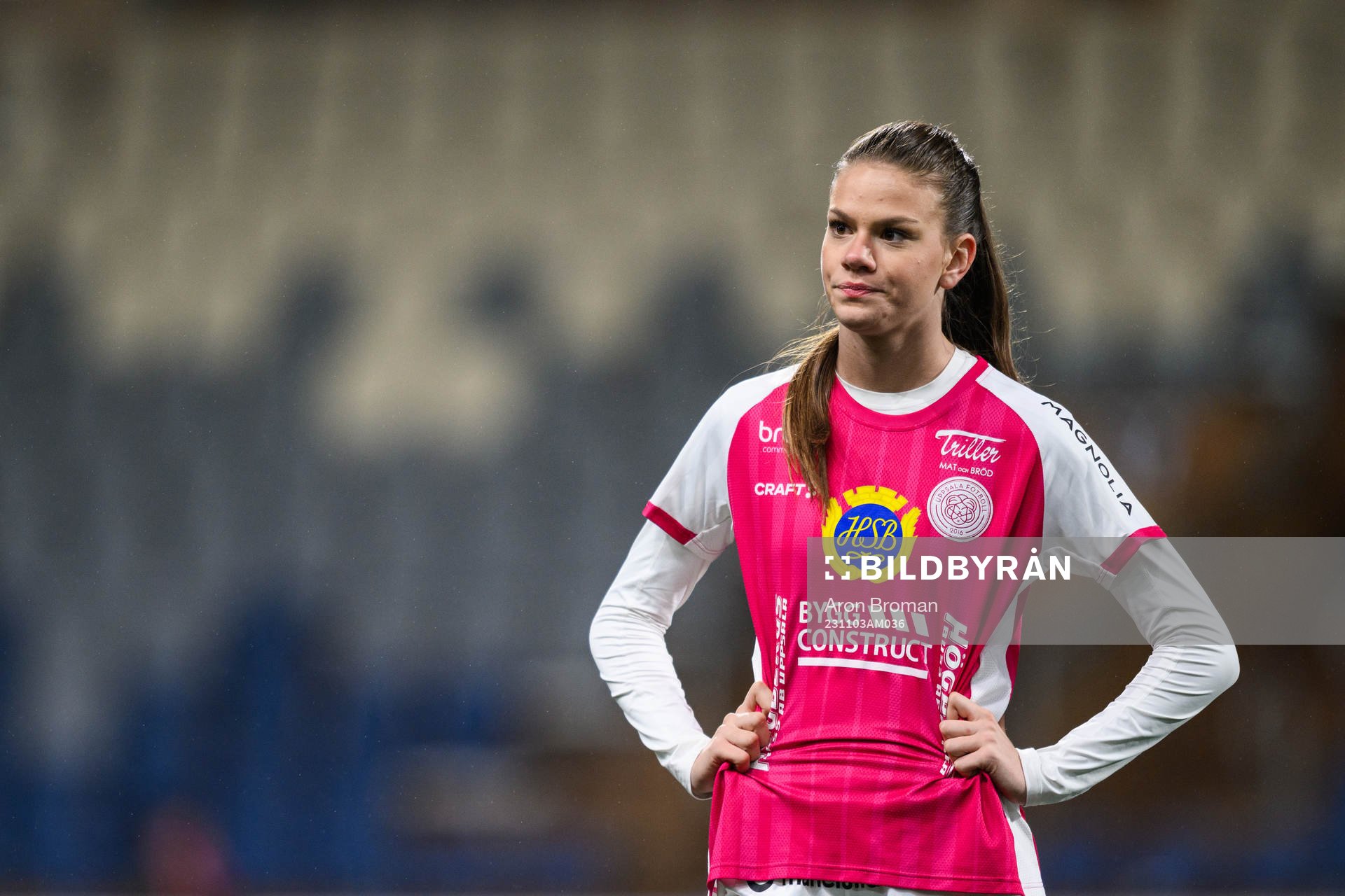 IK Uppsalas Bella Andersson deppar