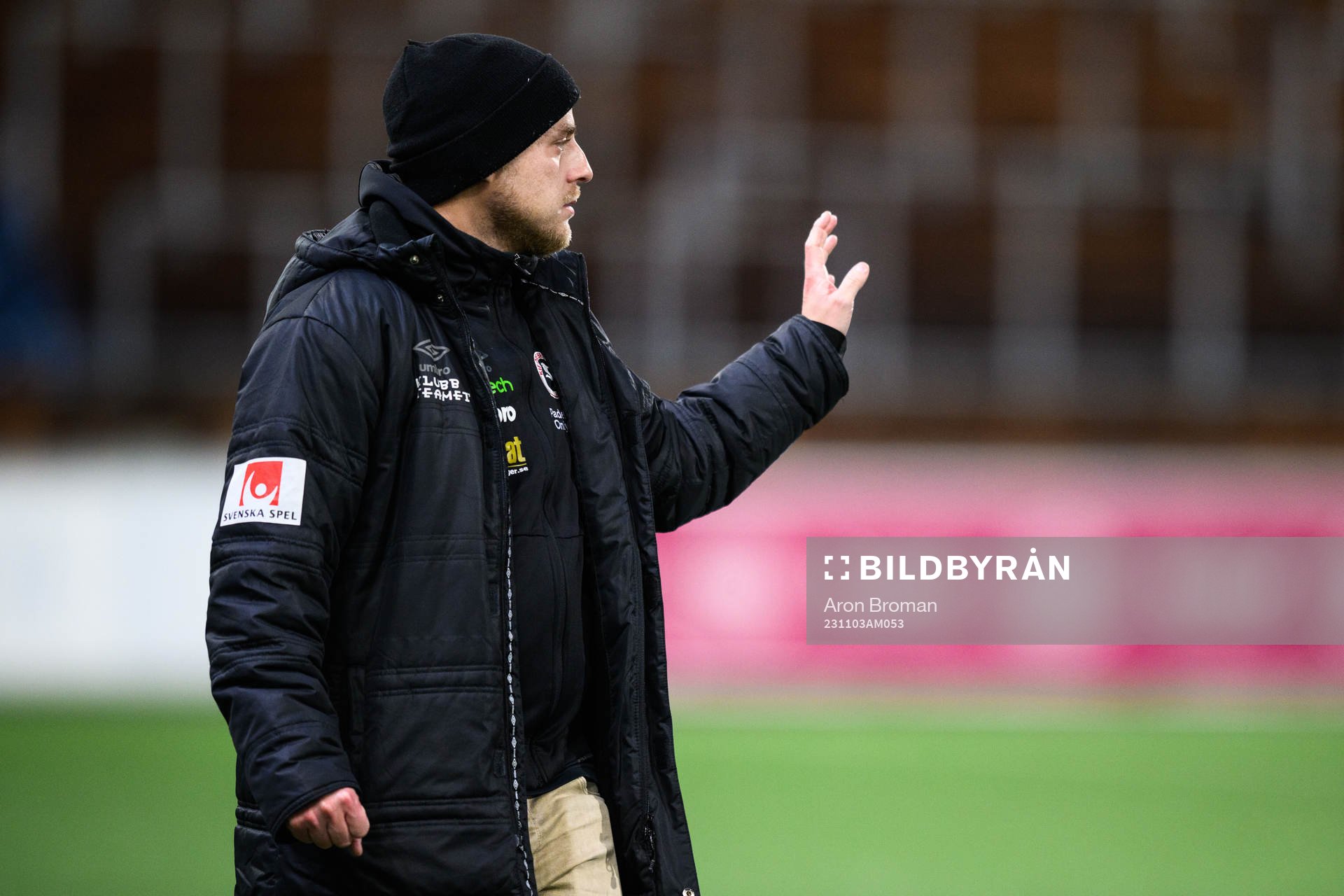 Örebros tränare Rickard Johansson