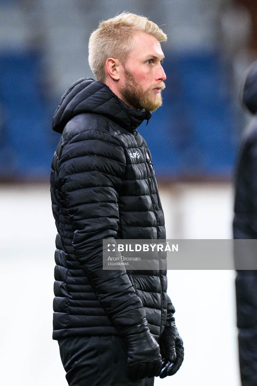IK Uppsalas tränare Samuel Fagerholm