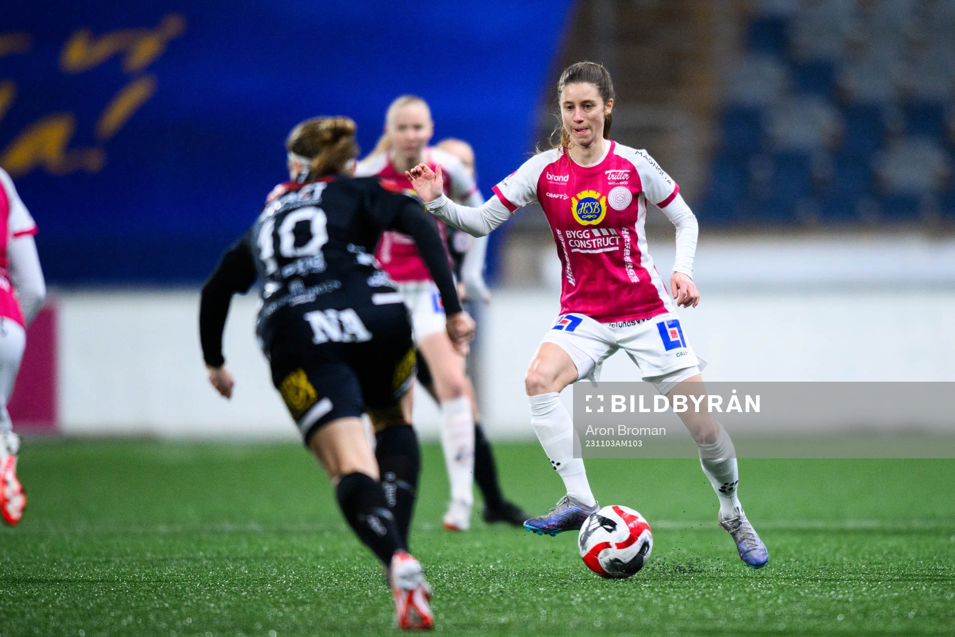 under fotbollsmatchen i Damallsvenskan mellan IK Uppsala