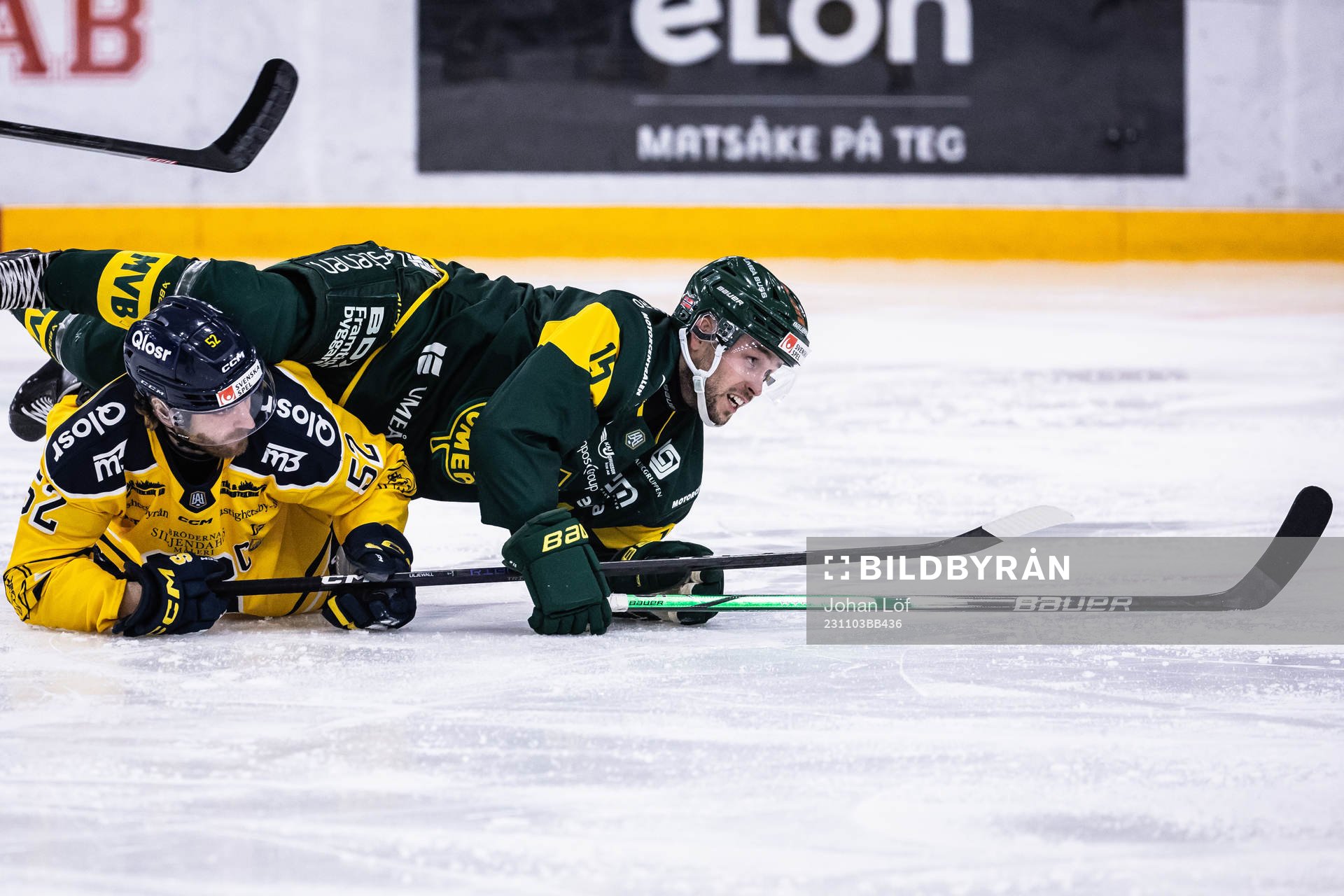 Södertäljes Christopher Liljewall och Björklövens