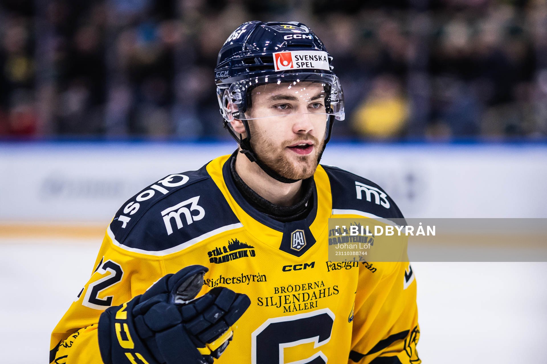 Södertäljes Jacob Bjerselius jublar